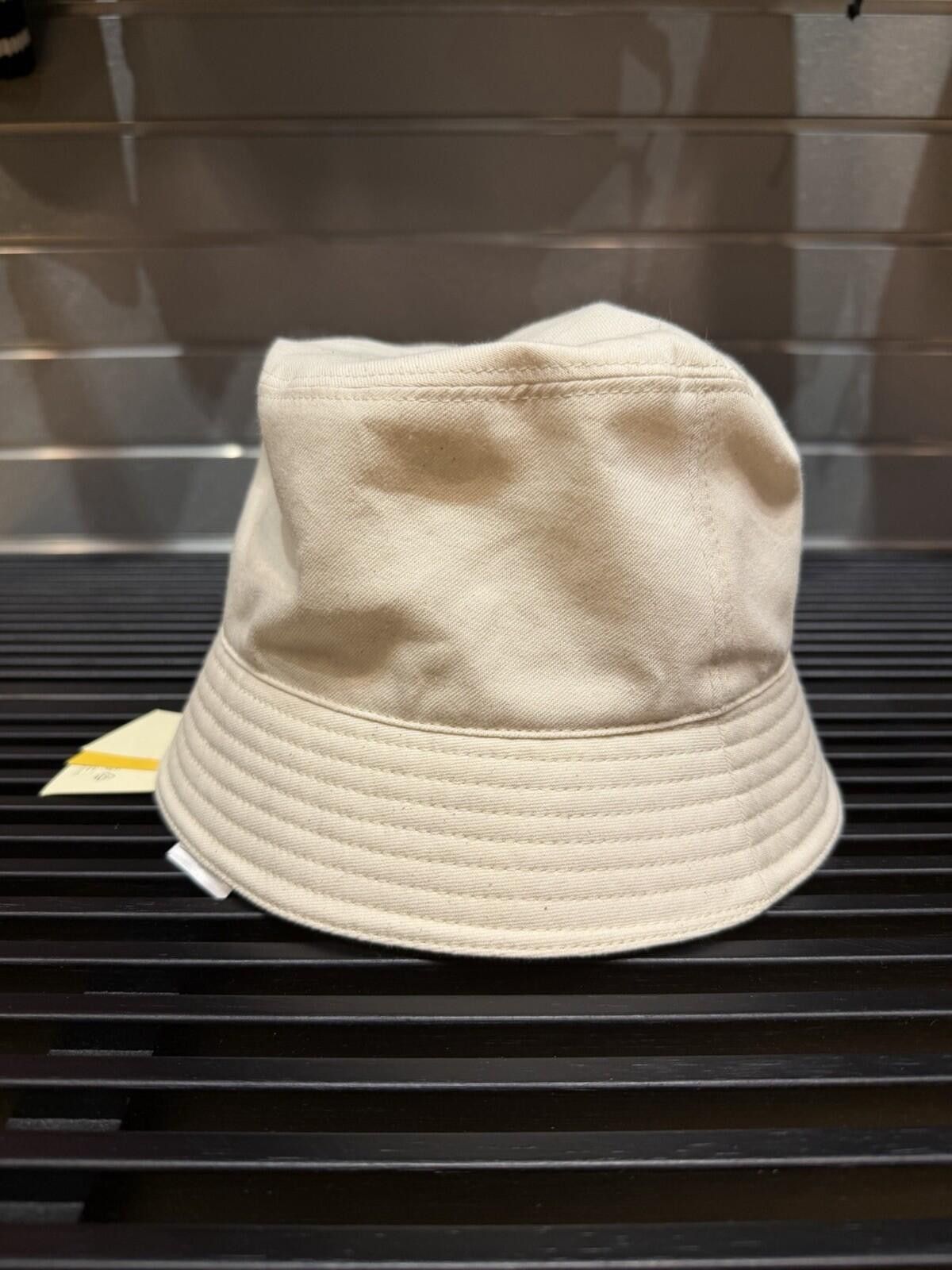 The Unbranded Brand MARNI Organic Gabardine Embroidered Logo Bucket Hat (L) Size ONE SIZE - 5 Thumbnail