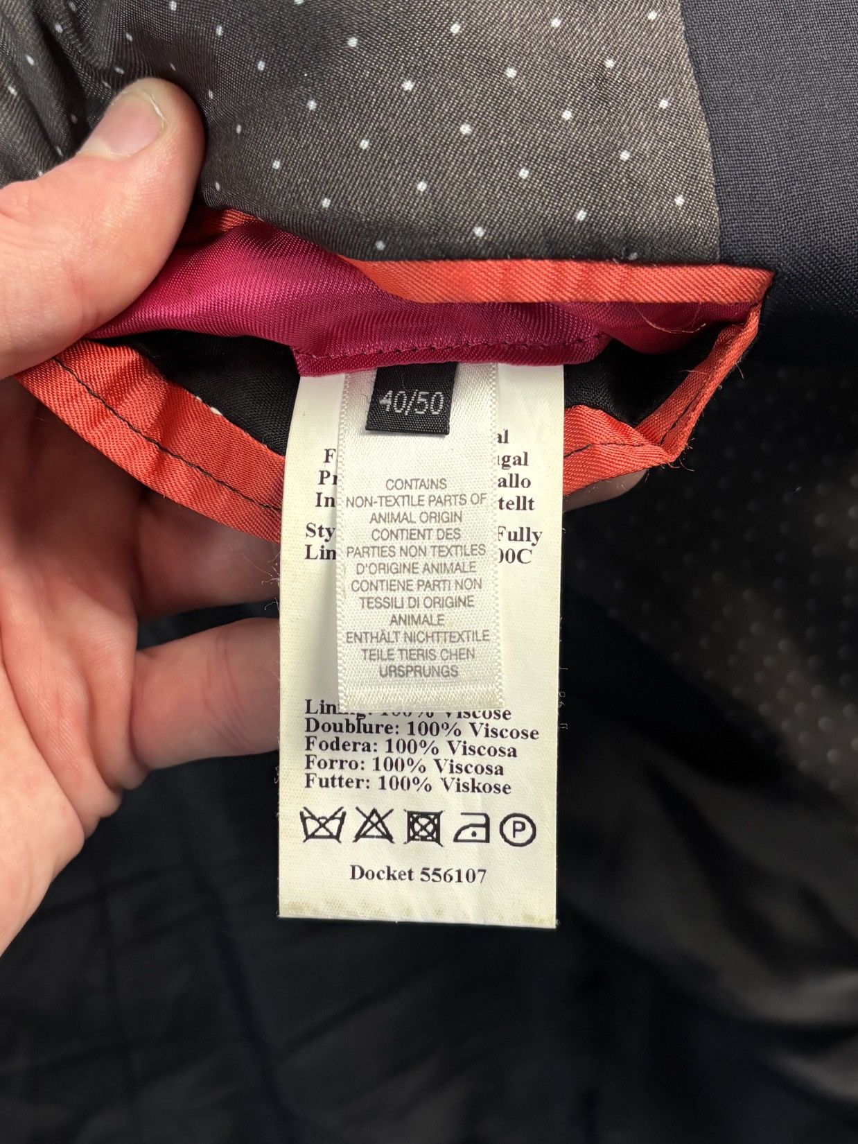 Paul Smith PS Paul Smith Blazer Wool Jacket Mens Size 40/50 Two Button Size 40R - 7 Thumbnail