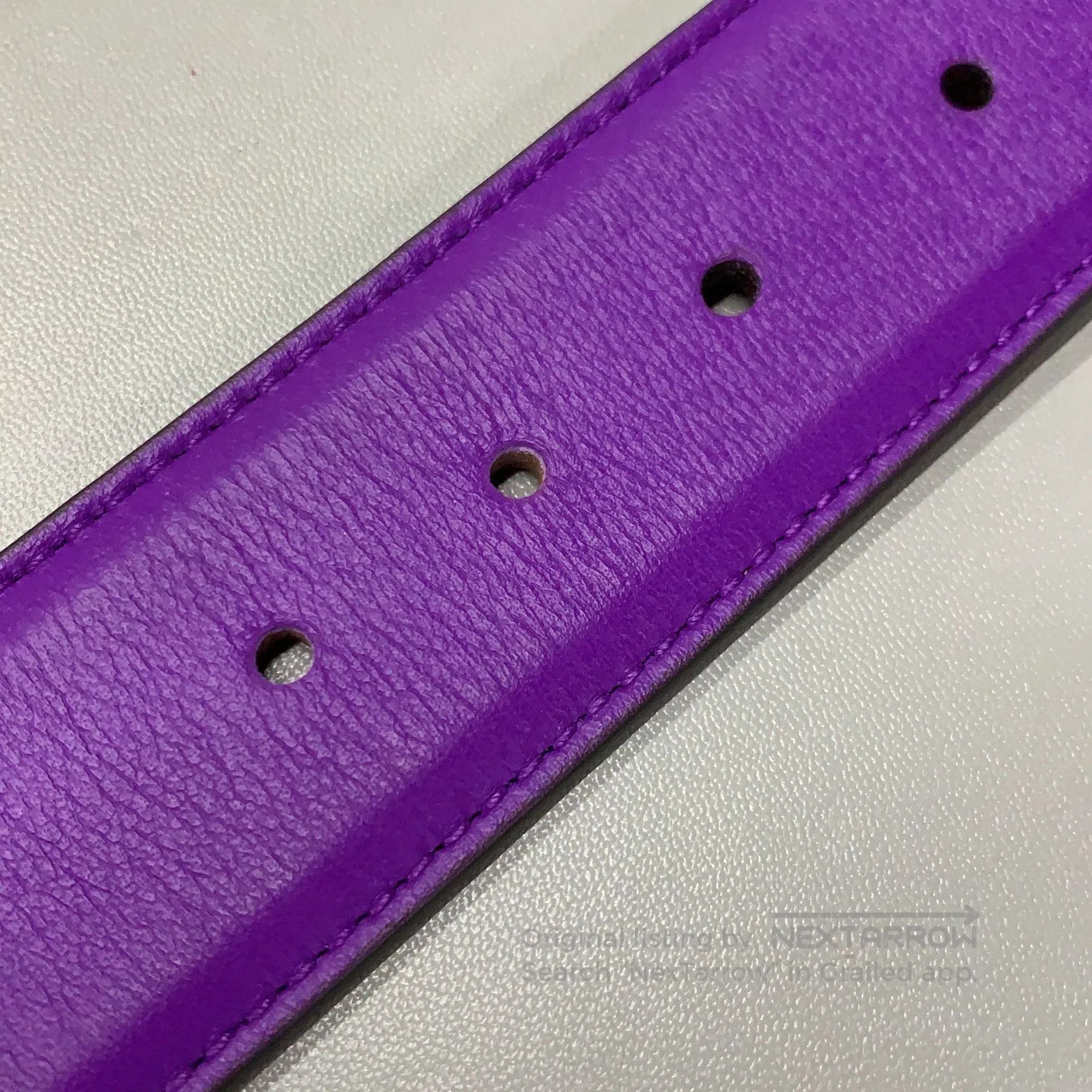 Other Gucci Vintage Purple Leather Belt. Size ONE SIZE - 9 Thumbnail