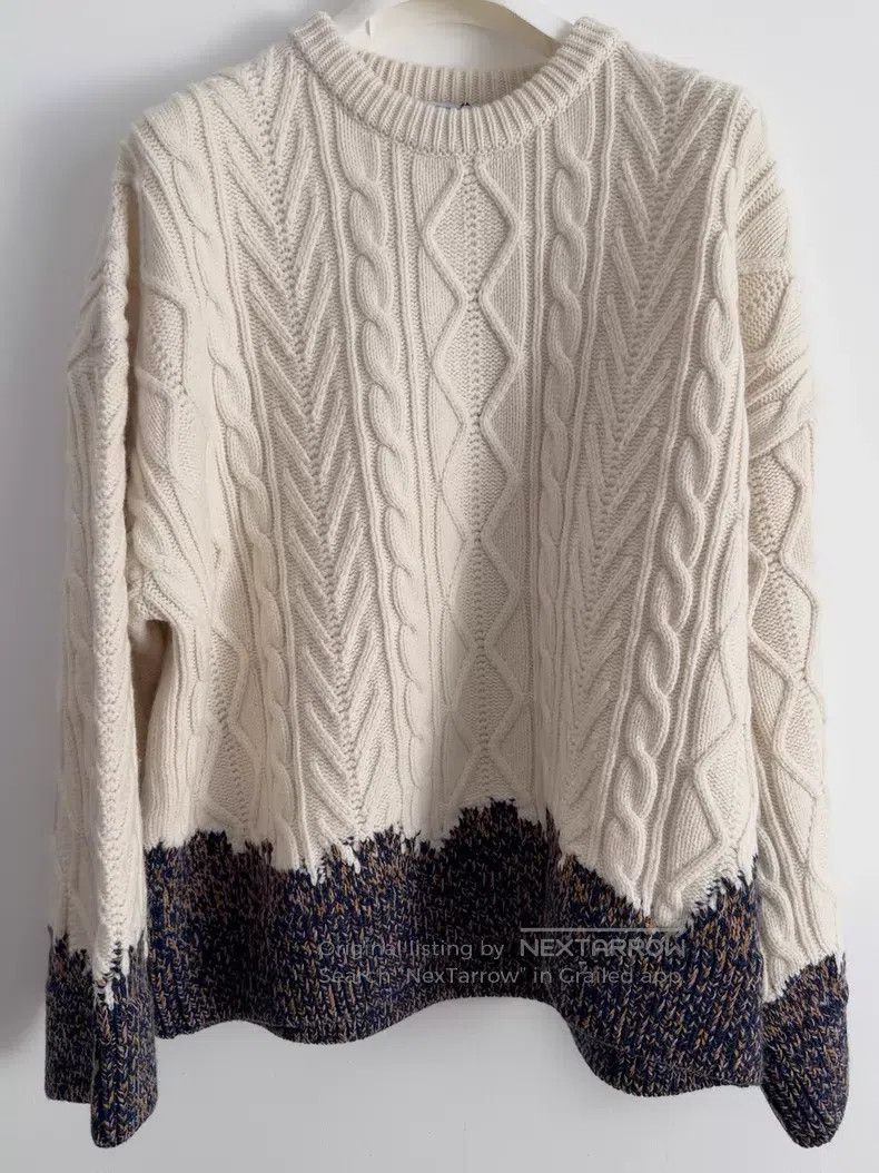 Loewe Loewe Loose Knit Sweater Size US M / EU 48-50 / 2 - 2 Thumbnail