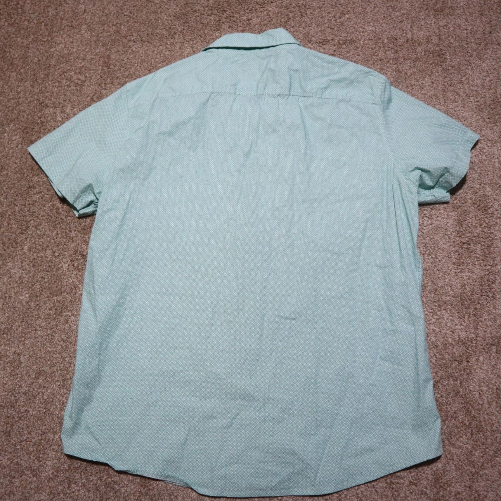 Apt. 9 Apt.9 Blue Shirt Button-Up Long Sleeve Mens XL Slim Fit Check Pattern Button Down Collared Shirt Size US XL / EU 56 / 4 - 7 Thumbnail