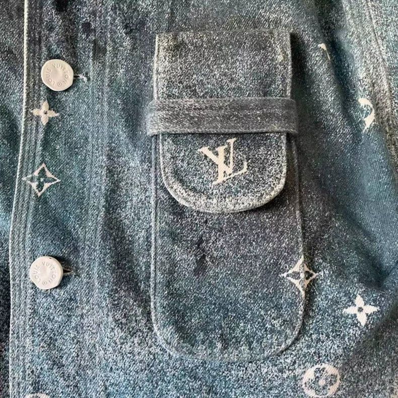 Louis Vuitton Louis Vuitton Star Gradient Denim Jacket Size US S / EU 44-46 / 1 - 5 Thumbnail
