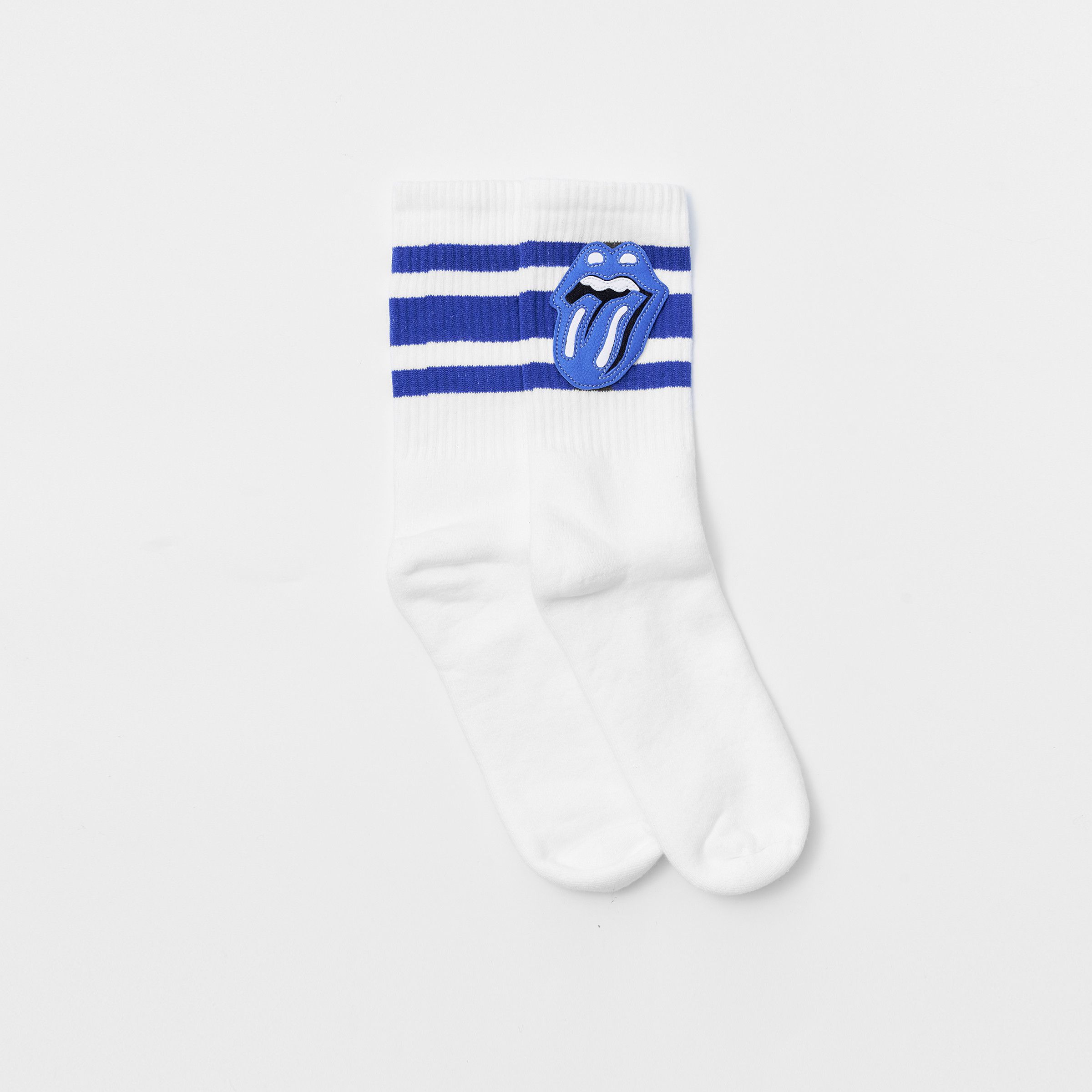 Chrome Hearts Chrome Hearts Rolling Stones Sweat Socks Blue/White/Black Size ONE SIZE - 1 Thumbnail