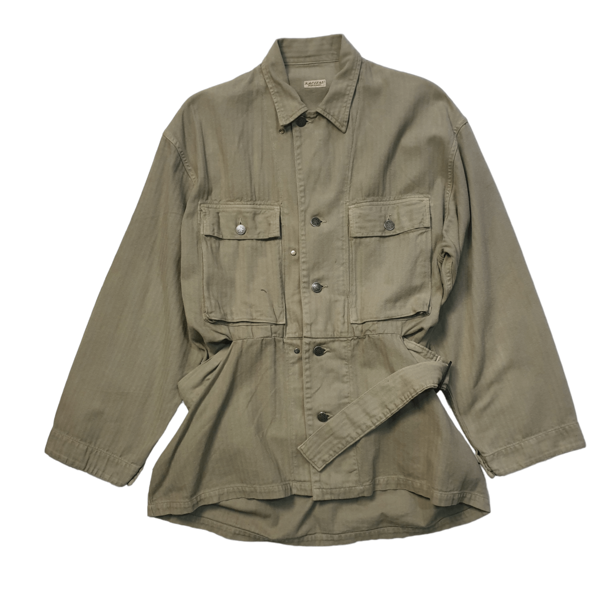 Kapital Kapital HBT Parka Jacket Size US S / EU 44-46 / 1 - 1 Thumbnail