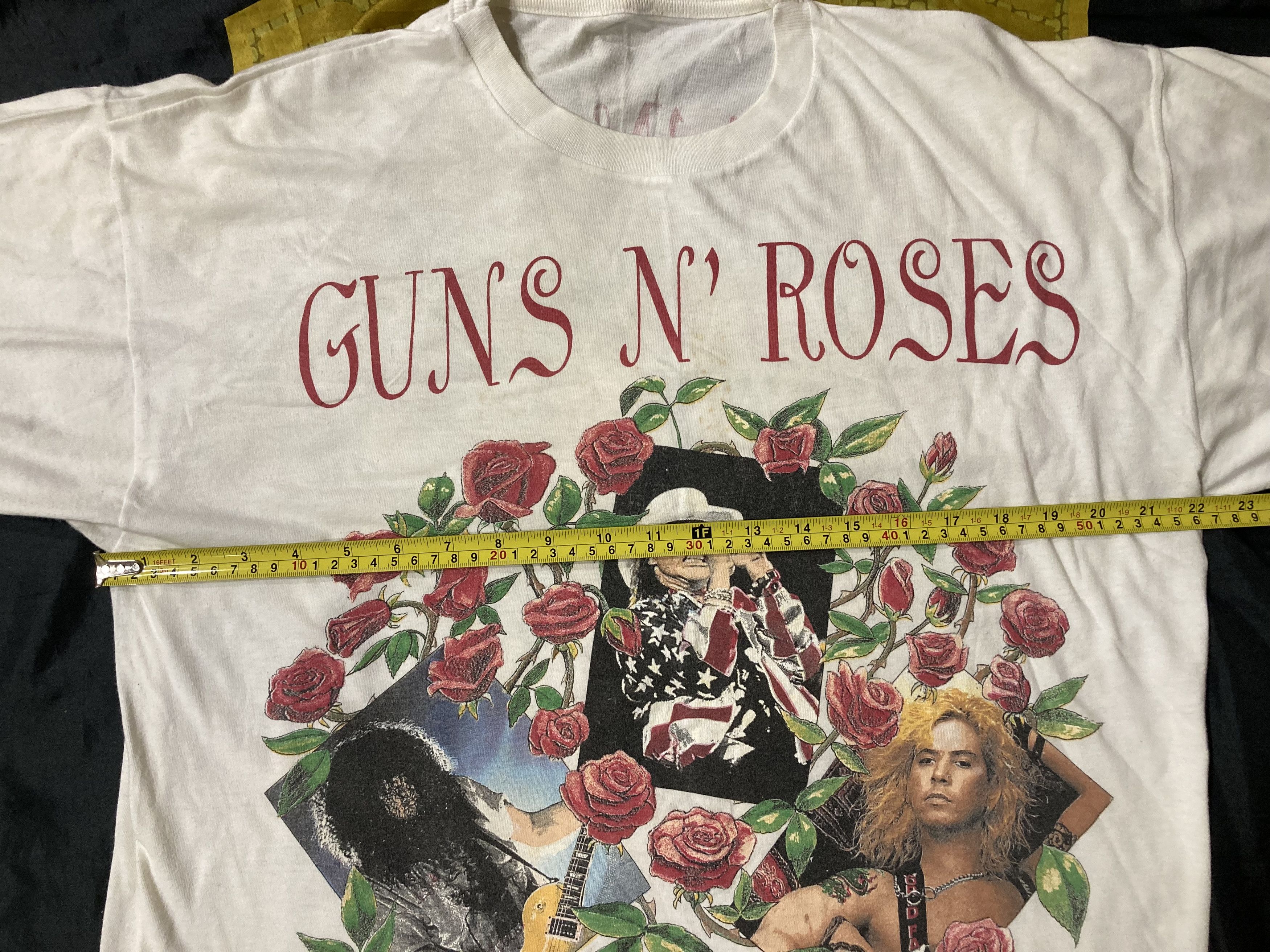 Guns N' Roses Guns N Roses 1993 World Tour Skin n Bones T Shirt Size US XL / EU 56 / 4 - 6 Thumbnail