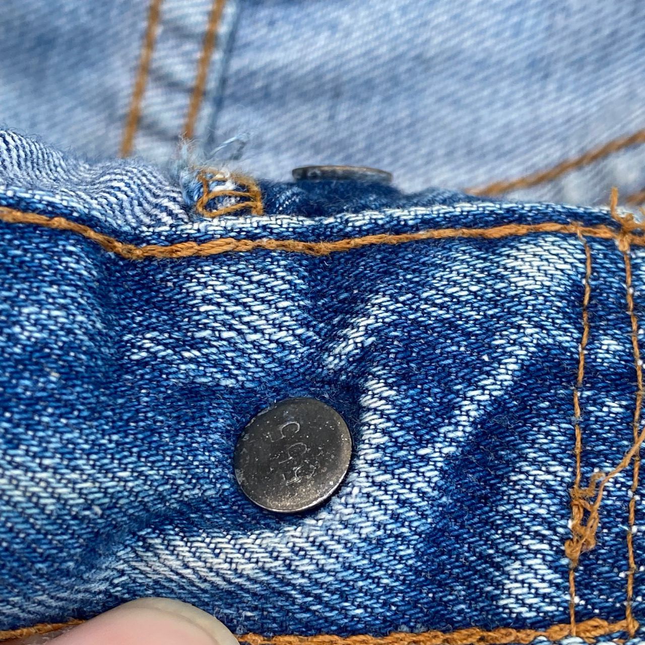 Levi's 💥Best offer💥Vintage 90s Levis 501 Patchwork Denim Size US 32 / EU 48 - 14 Thumbnail