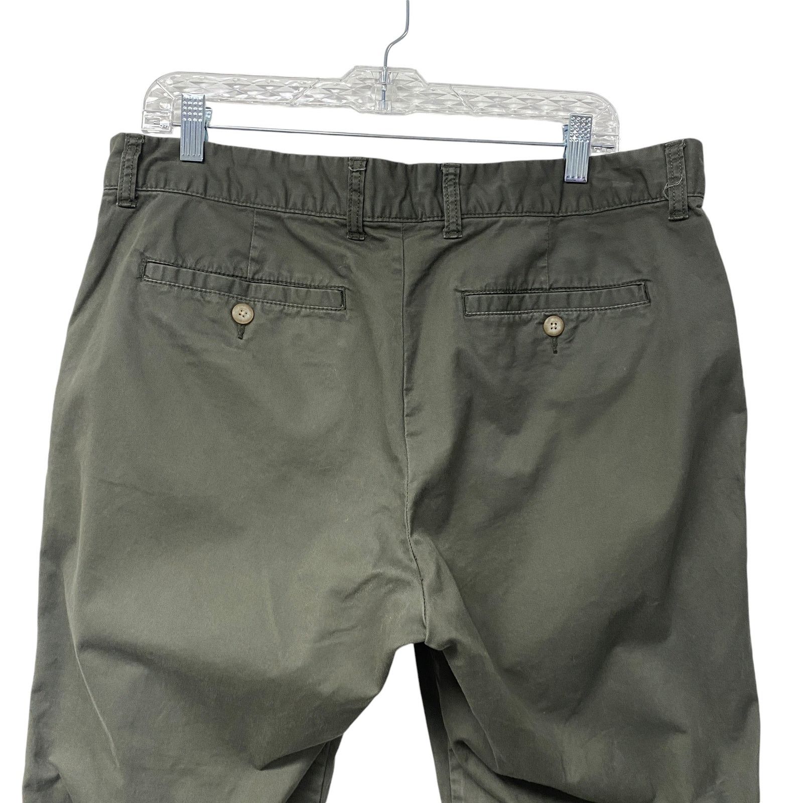 Gap Gap Womens Size 14 Green Girlfriend Khaki Pants Size 36" / US 14 / IT 50 - 4 Thumbnail
