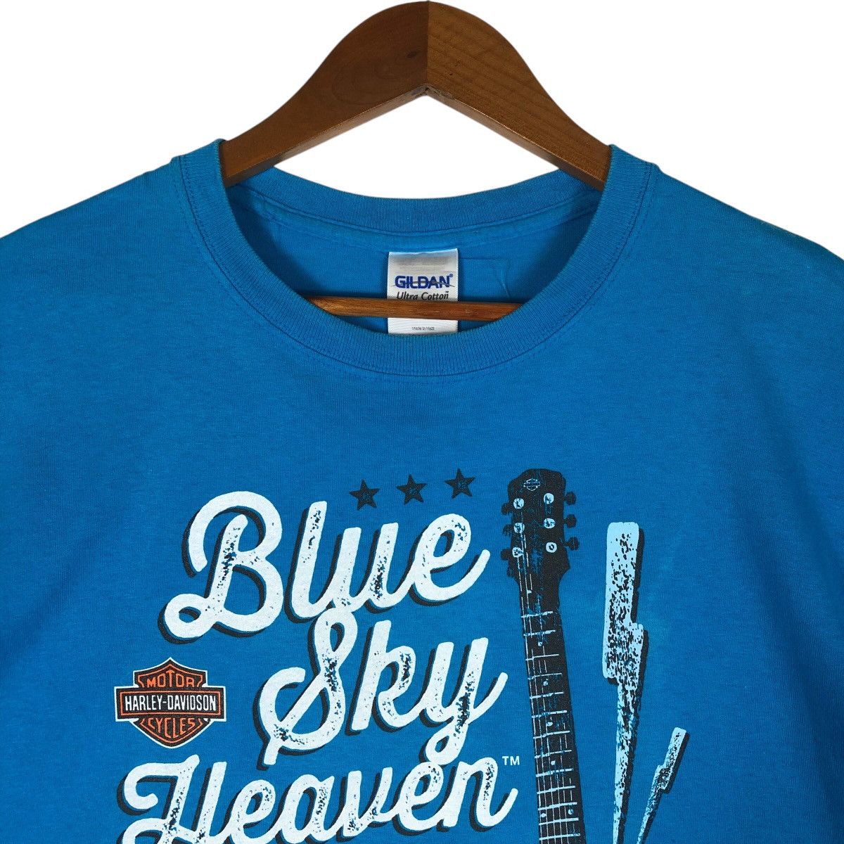 Harley Davidson HARLEY DAVIDSON Blue Sky Heaven T-Shirt Size US XL / EU 56 / 4 - 3 Thumbnail