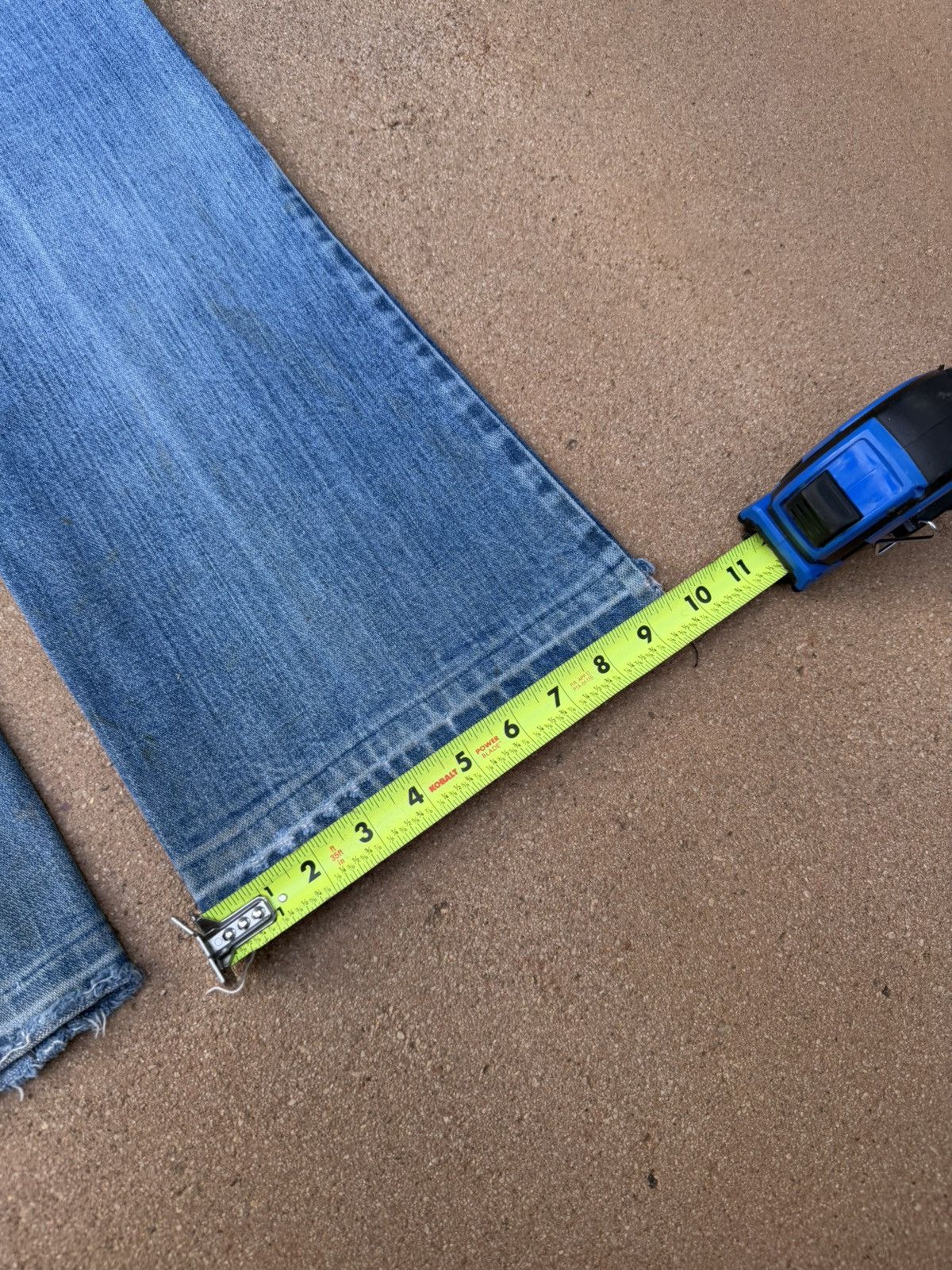 Wrangler Vintage 70’s Wrangler Flare Bootcut Distressed Jeans 32x30 Size US 32 / EU 48 - 11 Thumbnail