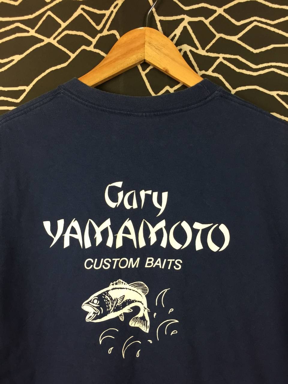 Japanese Brand Gary Yamamoto Custom Baits Big Logo Fishing Apparel Tee Size US L / EU 52-54 / 3 - 3 Thumbnail