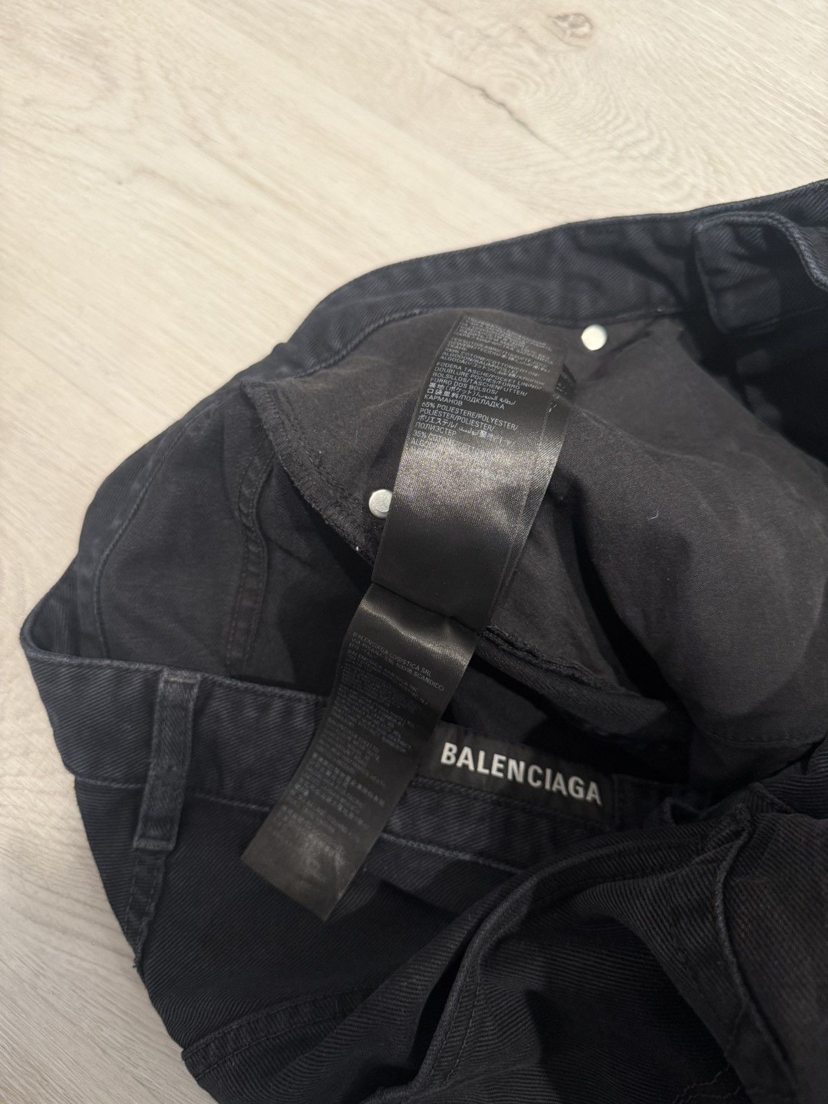 Balenciaga f/w 2023 wide leg baggy denim!! Size US 30 / EU 46 - 10 Thumbnail