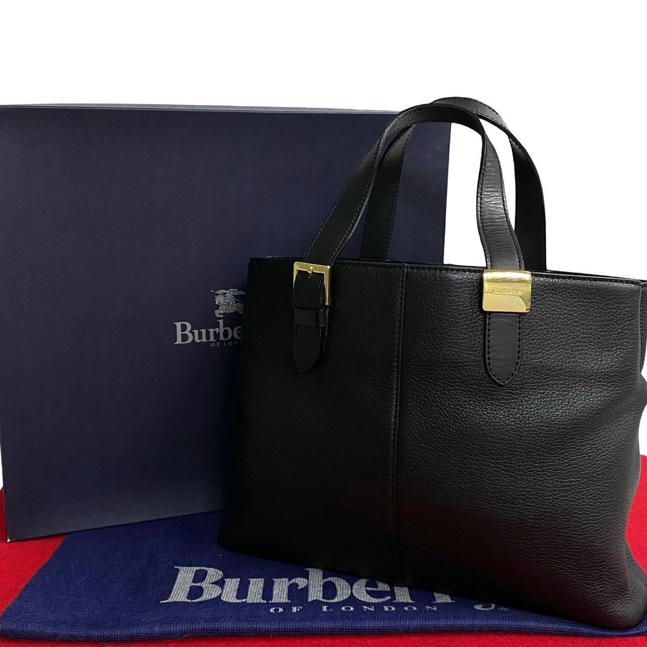 Burberry Burberry Handbag Black Leather Size ONE SIZE - 1 Thumbnail