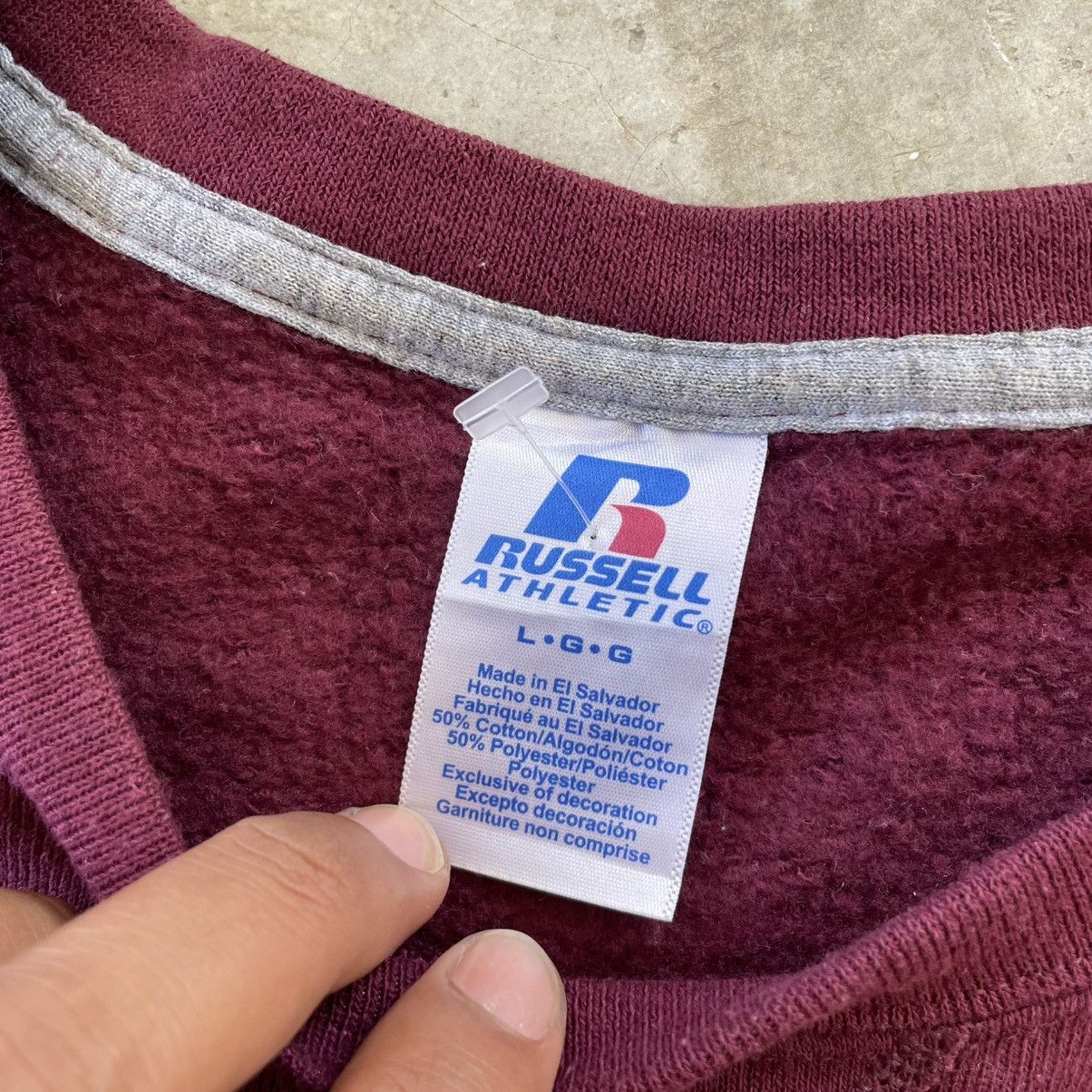 Russell Athletic × Vintage 🔴 Vintage Russell Sweater (DEFENDERS) 🔴 Size US L / EU 52-54 / 3 - 6 Thumbnail