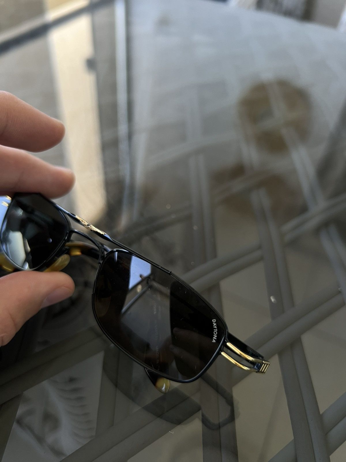 Daytona × Japanese Brand × Vintage Daytona sun glasses Size 30 - 5 Thumbnail