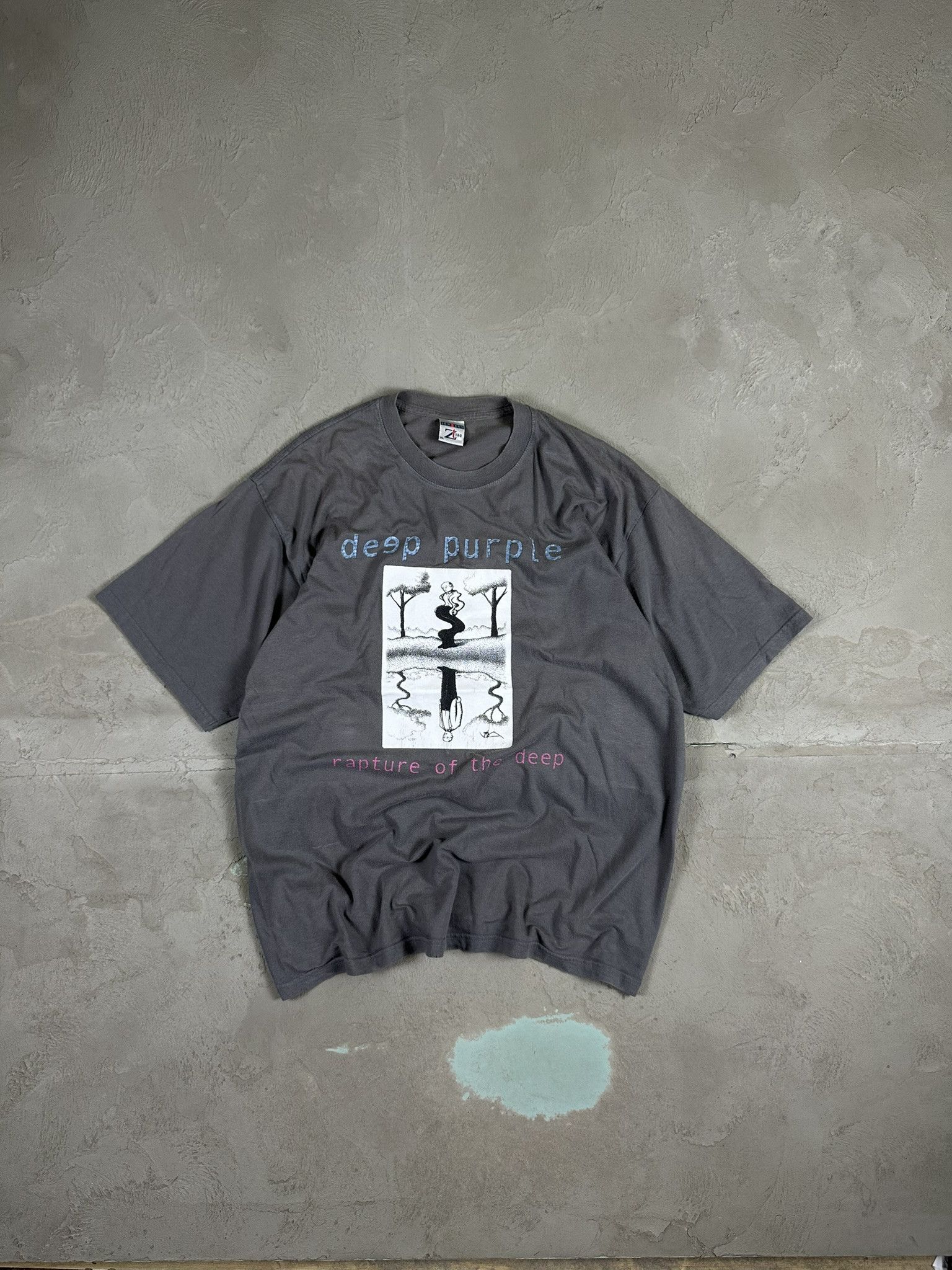 Band Tees 00s Vintage Deep Purple Reparture of The Deeop Tour T-shirt Size US XL / EU 56 / 4 - 1 Thumbnail