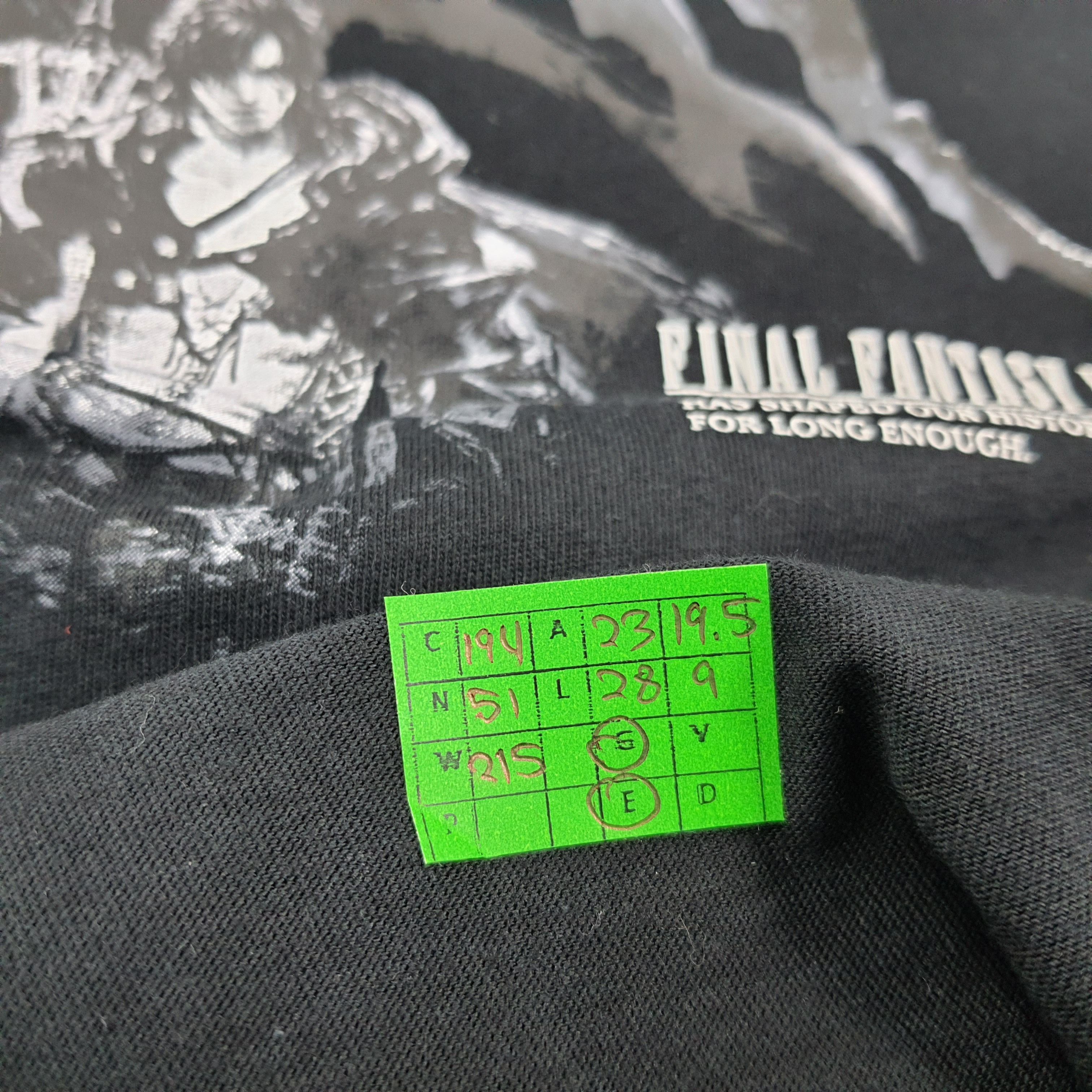 Japanese Brand × Vintage Vintage Final Fantasy XVI Game Tshirt Size US XL / EU 56 / 4 - 8 Thumbnail
