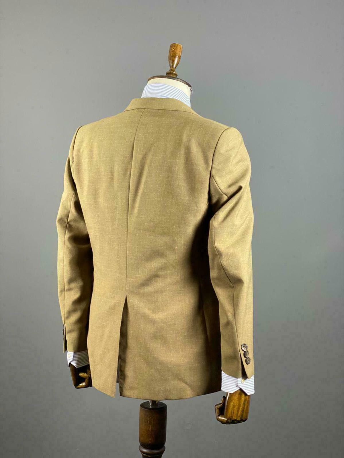 Designer Steinbock Vintage Brown Wool 2 Coat Jacket M / US 40 / EU 50 Size 40R - 7 Thumbnail