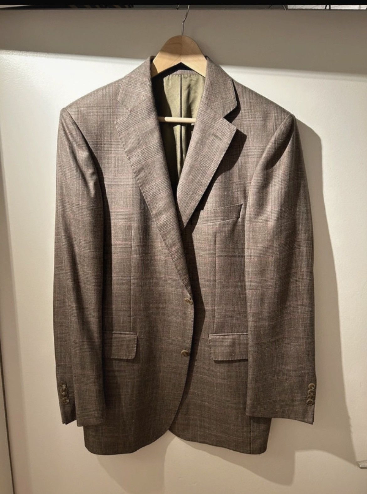 Silk/wool/linen blazer