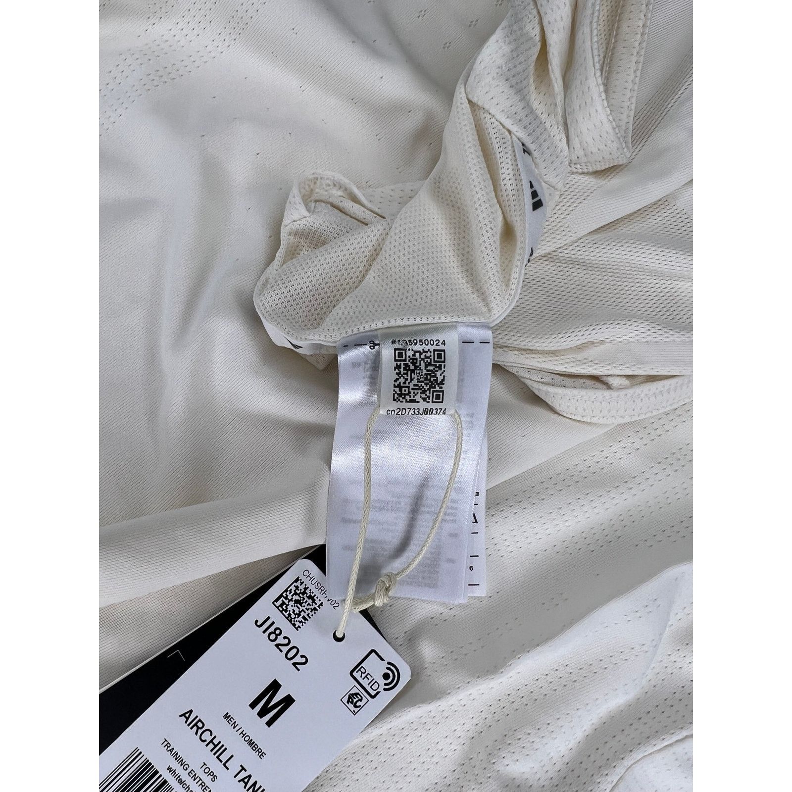 Adidas Adidas Airchill Training Tank Top Chalk White Size US M / EU 48-50 / 2 - 8 Thumbnail