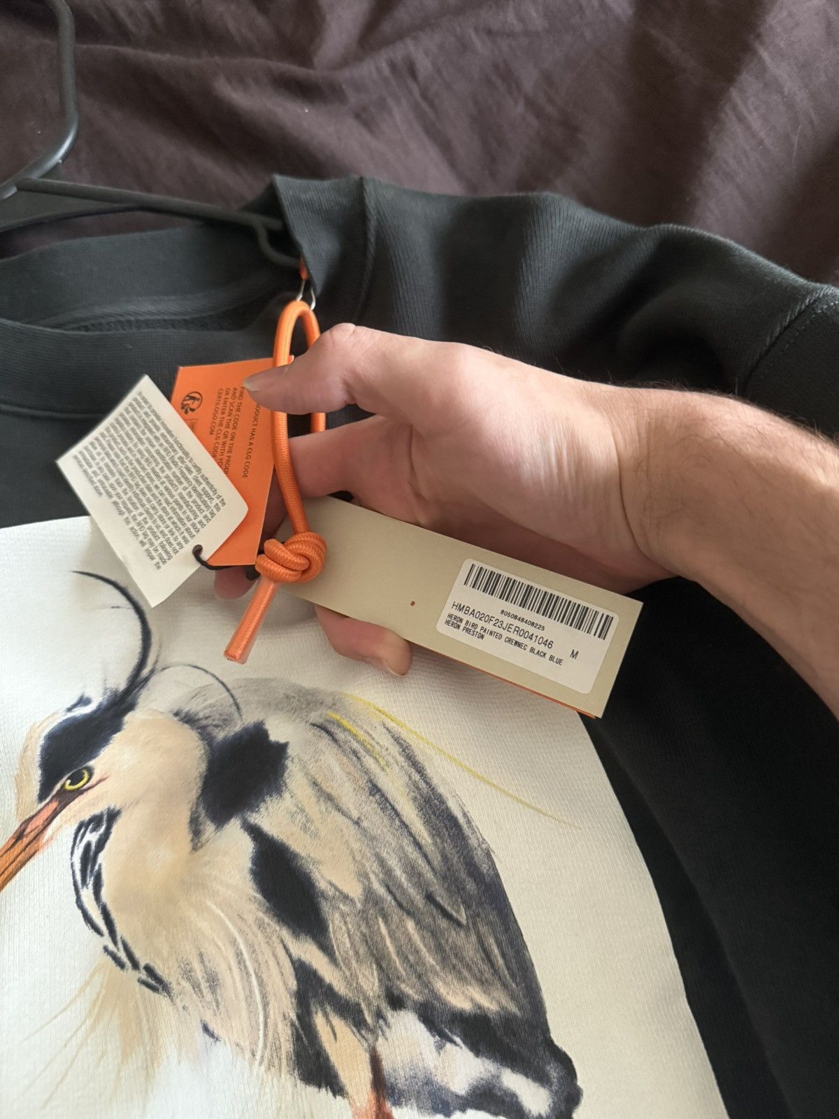 Heron Preston Heron Preston Bird Painted Crewneck Size US M / EU 48-50 / 2 - 3 Thumbnail