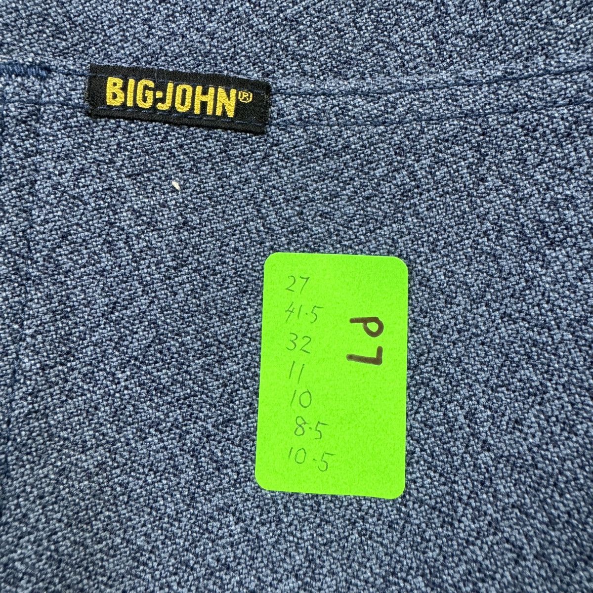 Big John × If Six Was Nine × Vintage Flare💥 Vintage Big John Big Press Pant Size US 27 - 16 Thumbnail