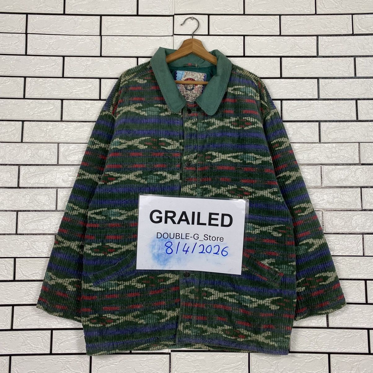 O'Neill 📌Vintage Corduroy Jacket Navajo Aztec O'neill All American Size US L / EU 52-54 / 3 - 1 Thumbnail