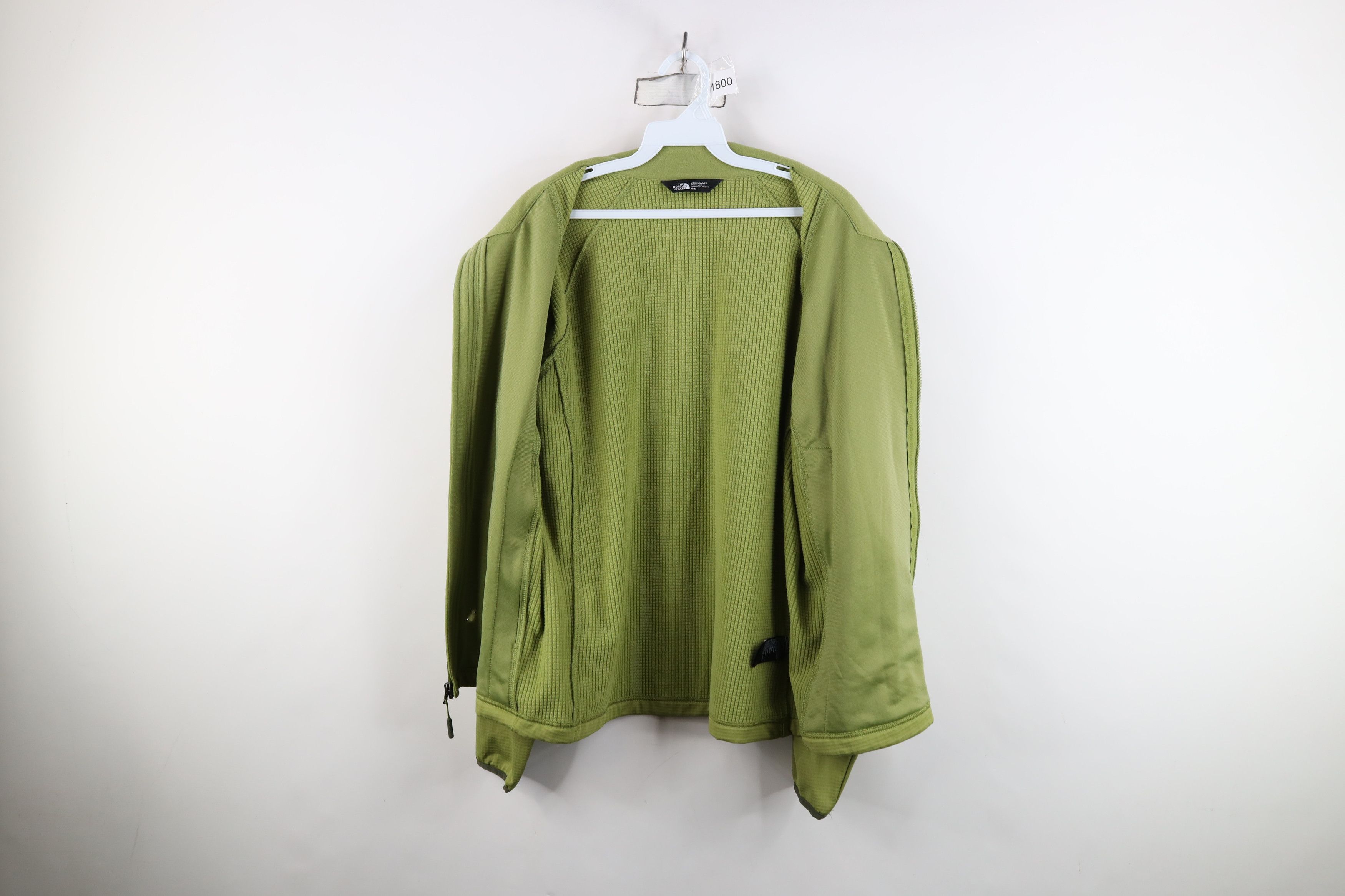 The North Face AS IS The North Face Thermal Fleece Lined Zip Jacket Green Size US M / EU 48-50 / 2 - 9 Thumbnail