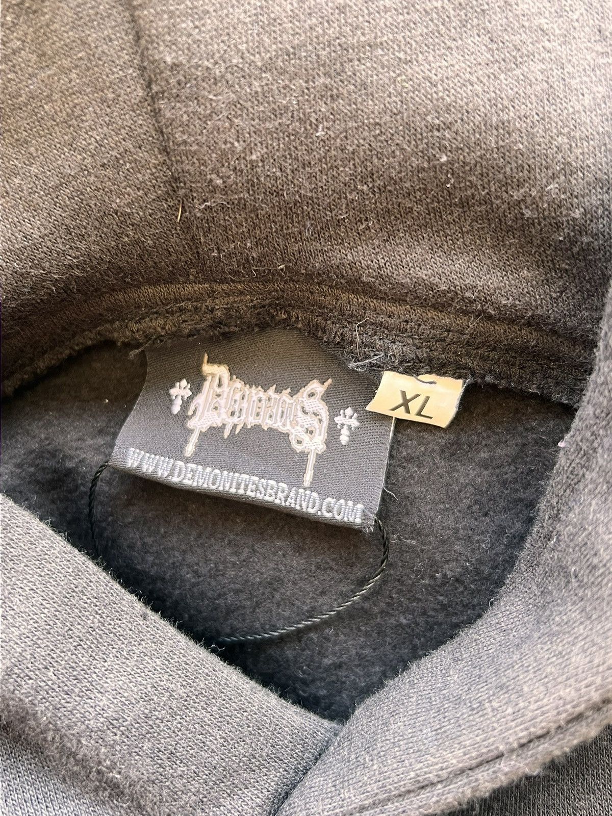 Other DEMONITES " CRUCIFIXION " HOODIE Size US XL / EU 56 / 4 - 3 Thumbnail