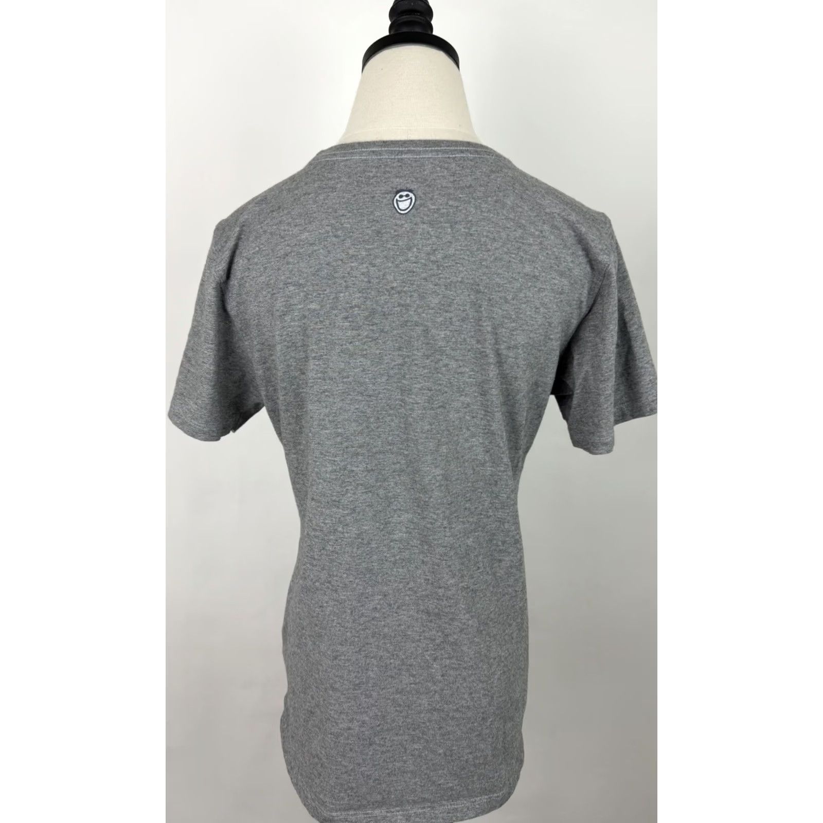 Life is Good Life is Good Womens Medium Classic Fit Heather Gray Tee Shirt Beach Bohemian Basic 90s? Size M / US 6-8 / IT 42-44 - 7 Thumbnail