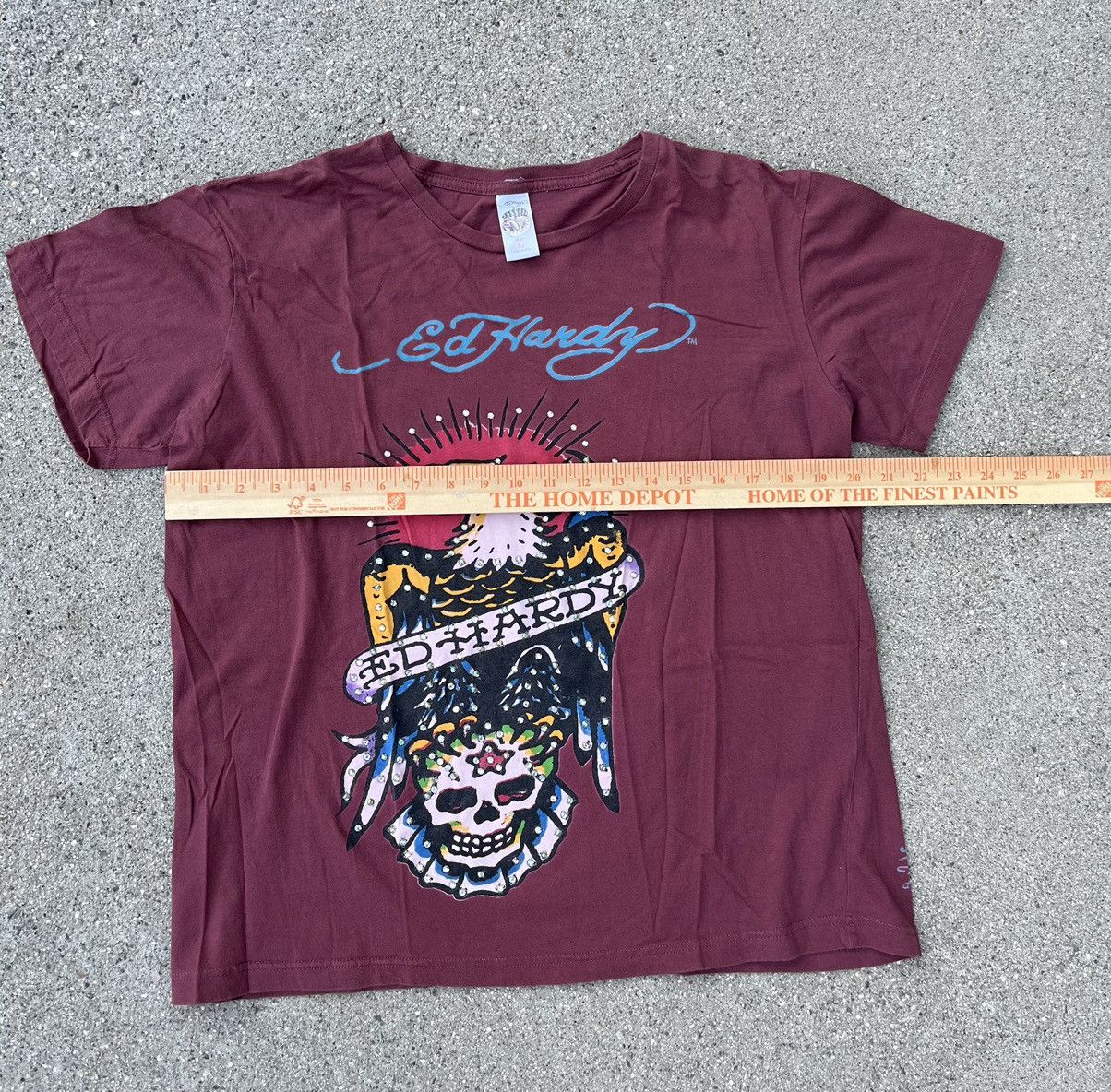 Ed Hardy Vintage Ed Hardy Christian Audigier T-Shirt Size US S / EU 44-46 / 1 - 6 Thumbnail