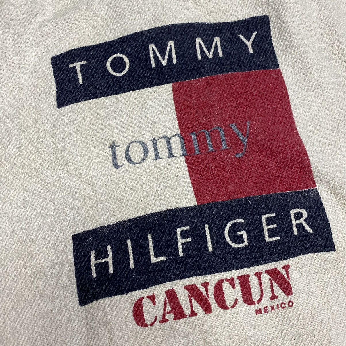 Tommy Hilfiger × Vintage Tommy Hilfiger Mexico Hoodie Pullover Baja Sweater Poncho Size US L / EU 52-54 / 3 - 6 Thumbnail