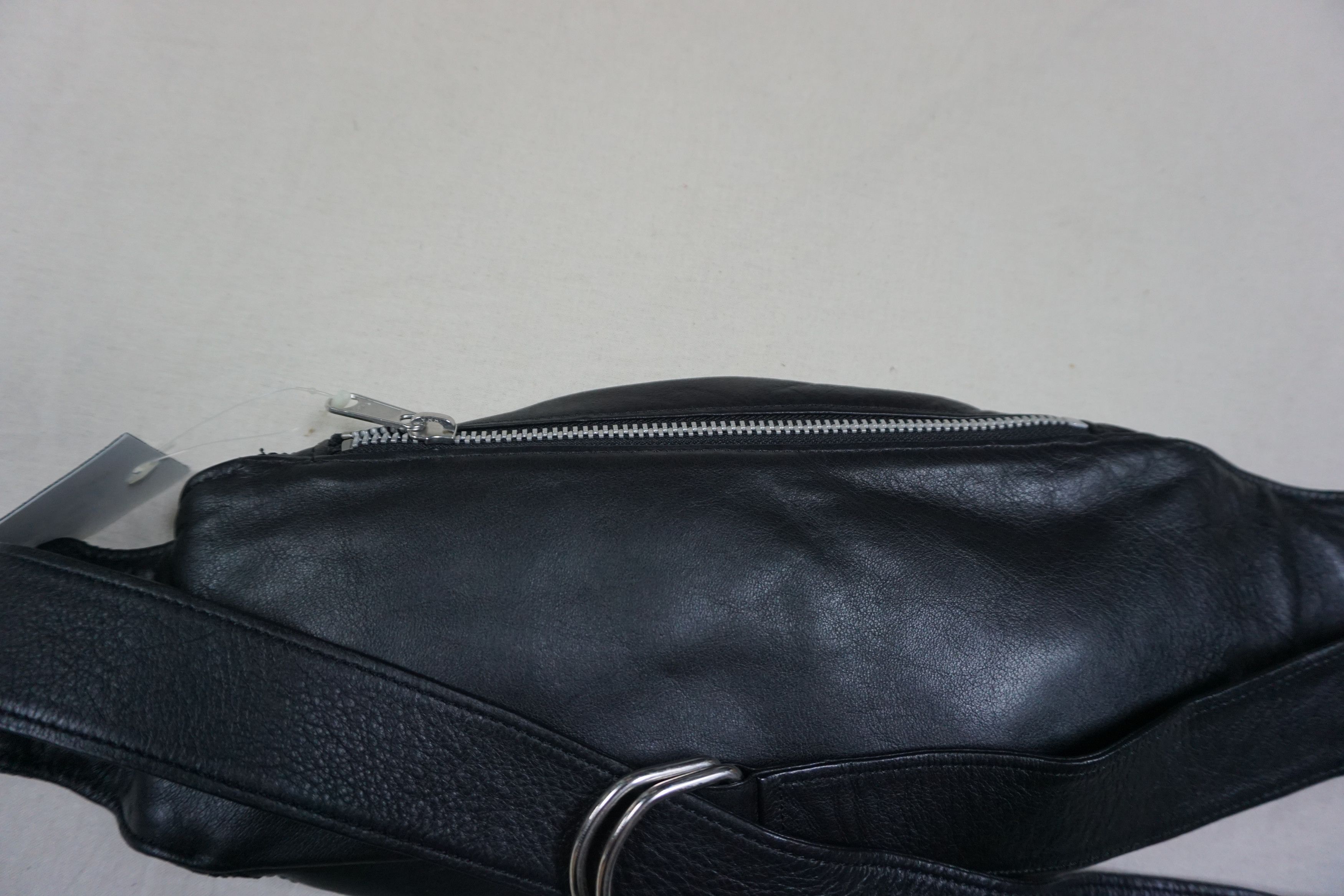 Designer × Japanese Brand Phenomenon Steel Plates Leather Waist Bag Size ONE SIZE - 5 Thumbnail