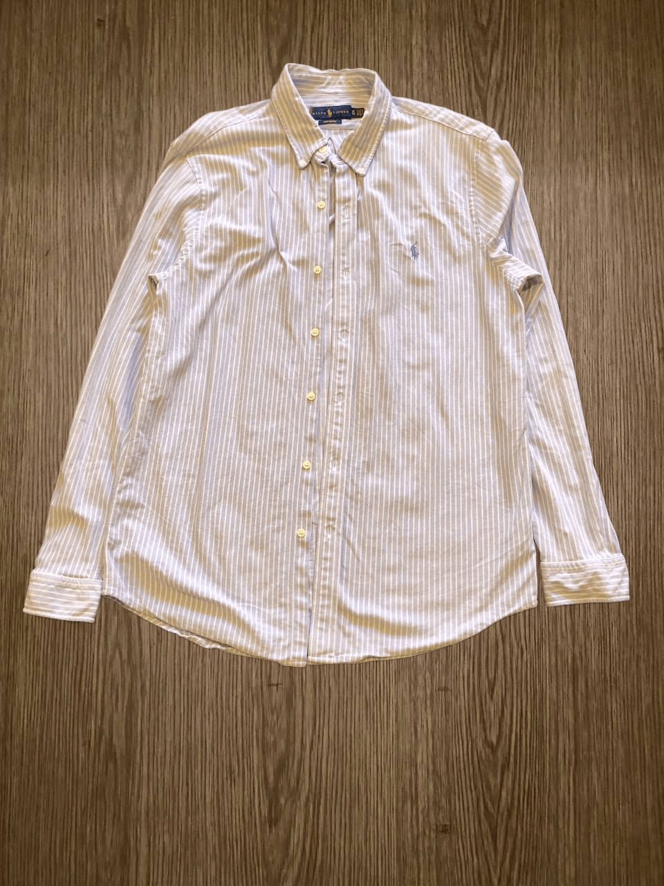 Polo Ralph Lauren Vintage Polo Ralph Lauren Striped Pony Button Up Shirt Size US XL / EU 56 / 4 - 1 Thumbnail