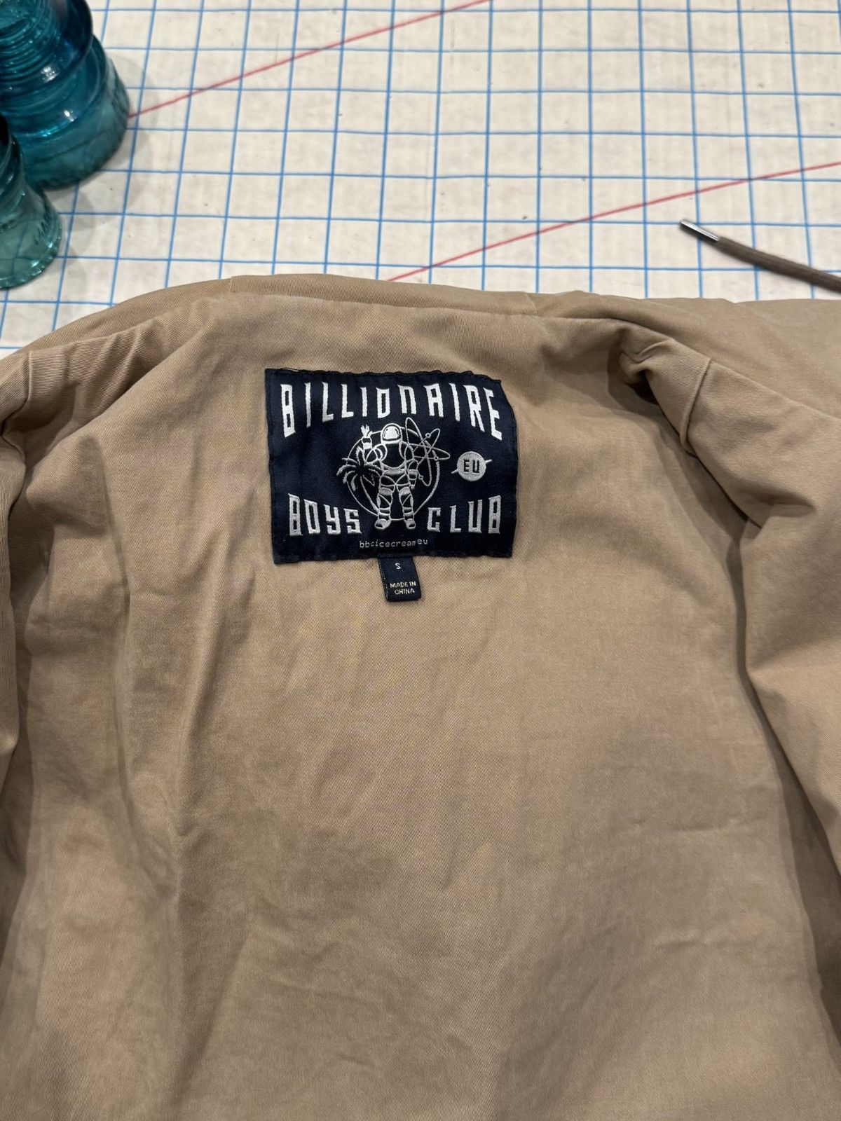 Billionaire Boys Club Billionaire Boys Club Beige Cotton Moleskin Field Jacket Men Size US S / EU 44-46 / 1 - 8 Thumbnail