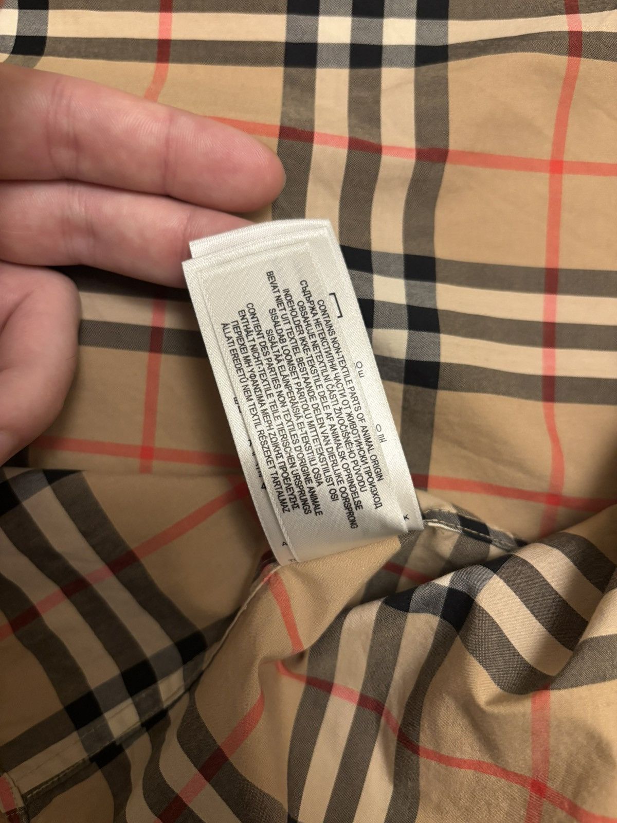Burberry Burberry Checked Shirt Japan Exclusive Limited Edition Size US M / EU 48-50 / 2 - 8 Thumbnail