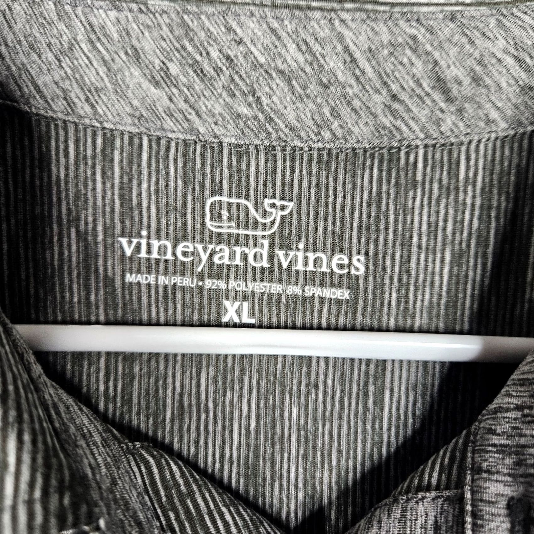 Vineyard Vines Vineyard Vines Polo Gray Short Sleeve 1/4 Button XL Men Regular Size Size US XL / EU 56 / 4 - 7 Thumbnail
