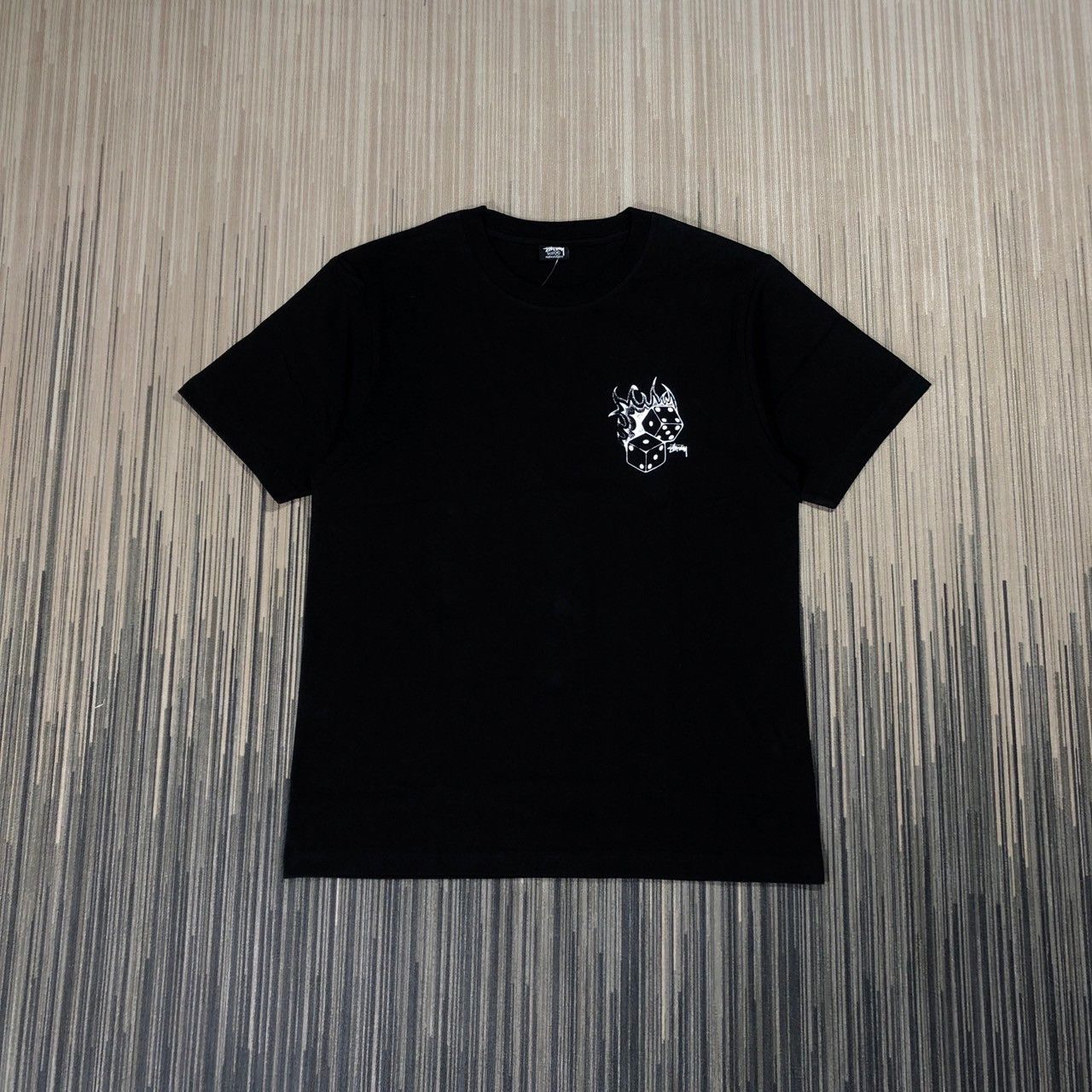 Stussy × Vintage Stussy Fire Dice Tee Size US S / EU 44-46 / 1 - 2 Thumbnail