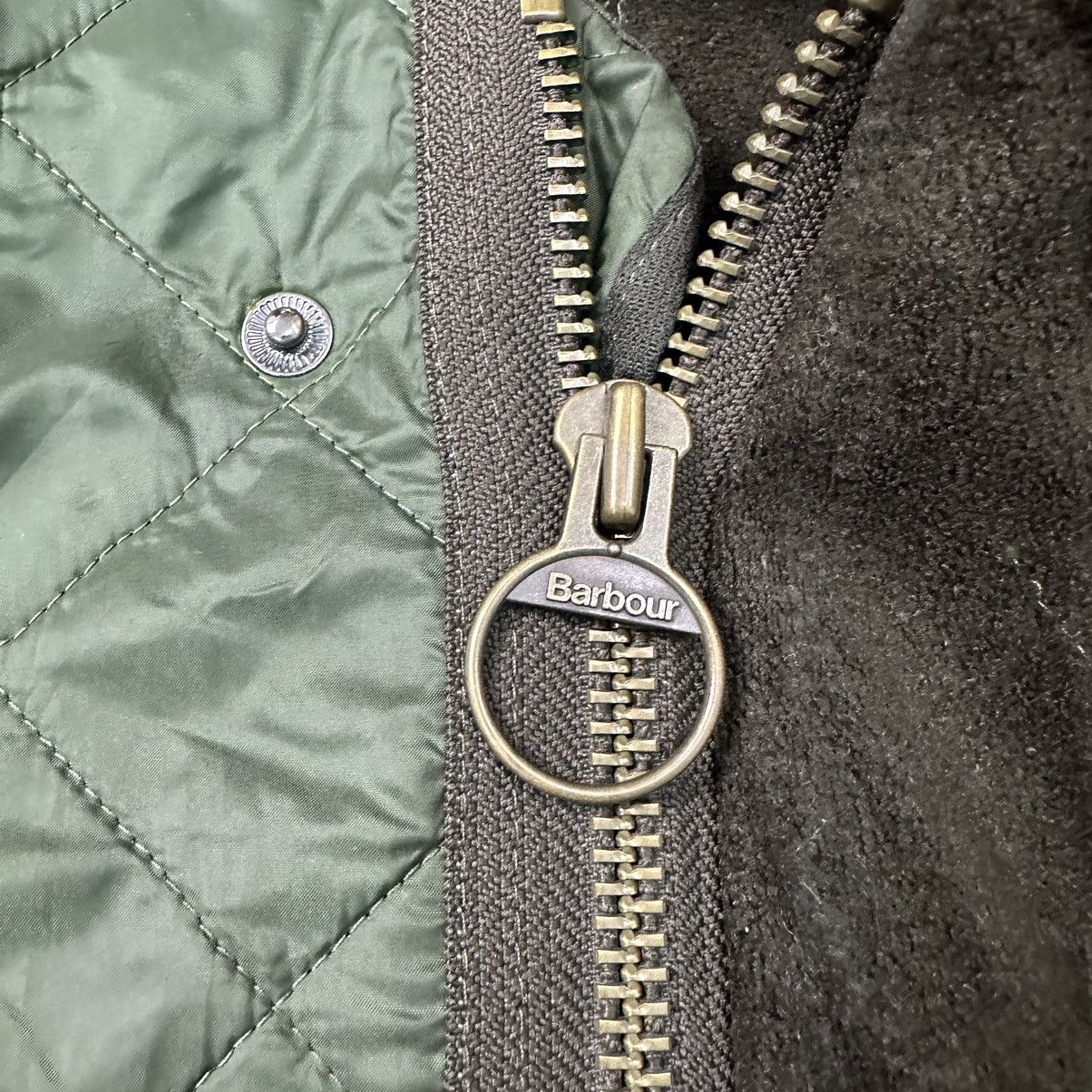 Barbour Vintage Barbour Polar Quilted Green Jacket Z183 Size US S / EU 44-46 / 1 - 15 Thumbnail