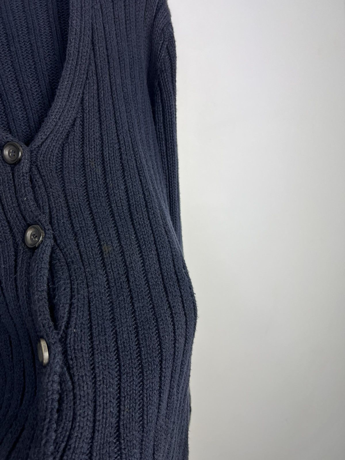 Jil Sander Unique Jil Sander Cardigan. 100% Cotton Sweater. Italy Size L / US 10 / IT 46 - 4 Thumbnail