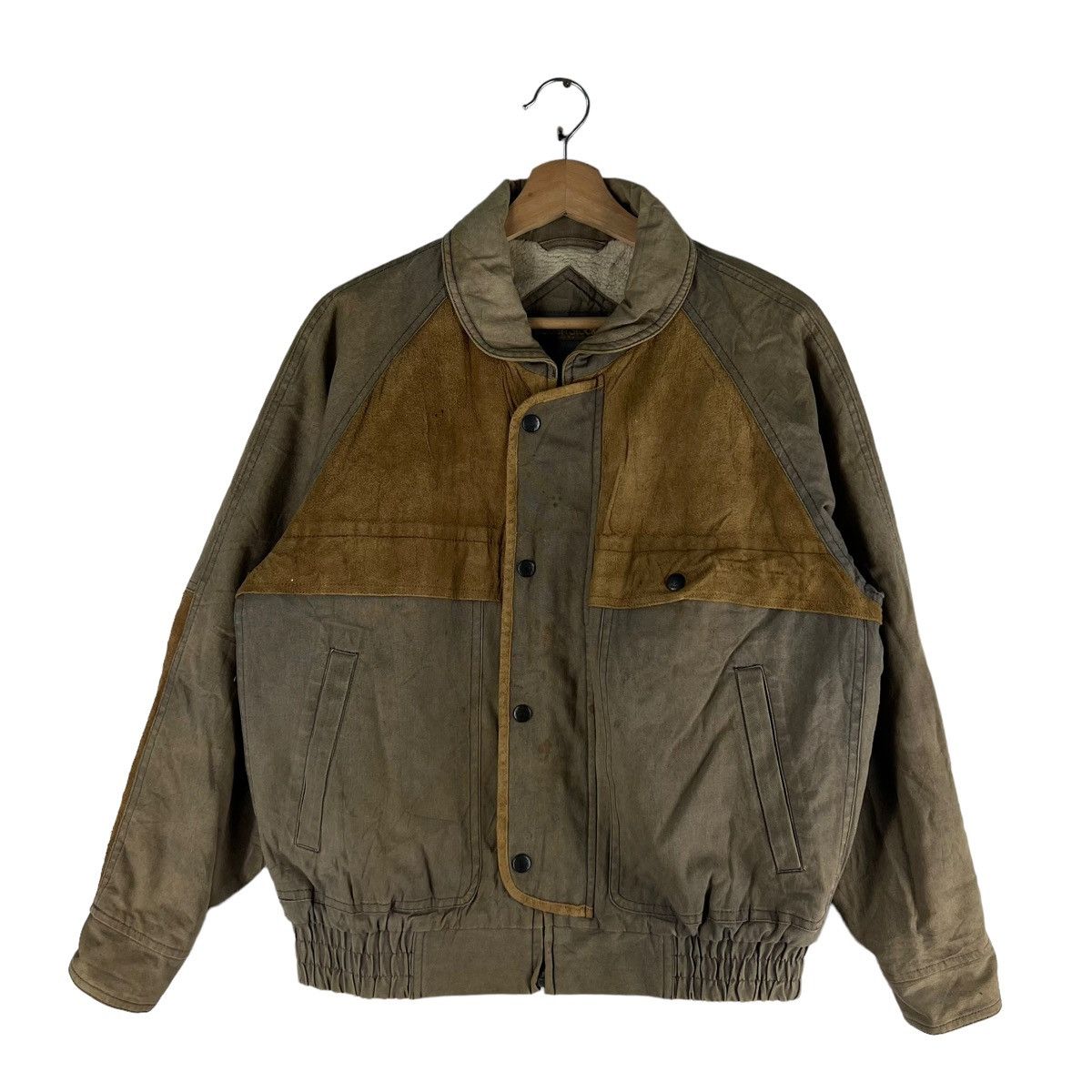 Japanese Brand 🔥VTG BOMBER JACKET ROBERT STOCK TOYO ENTERPRISE 3D POCKET Size US M / EU 48-50 / 2 - 1 Thumbnail