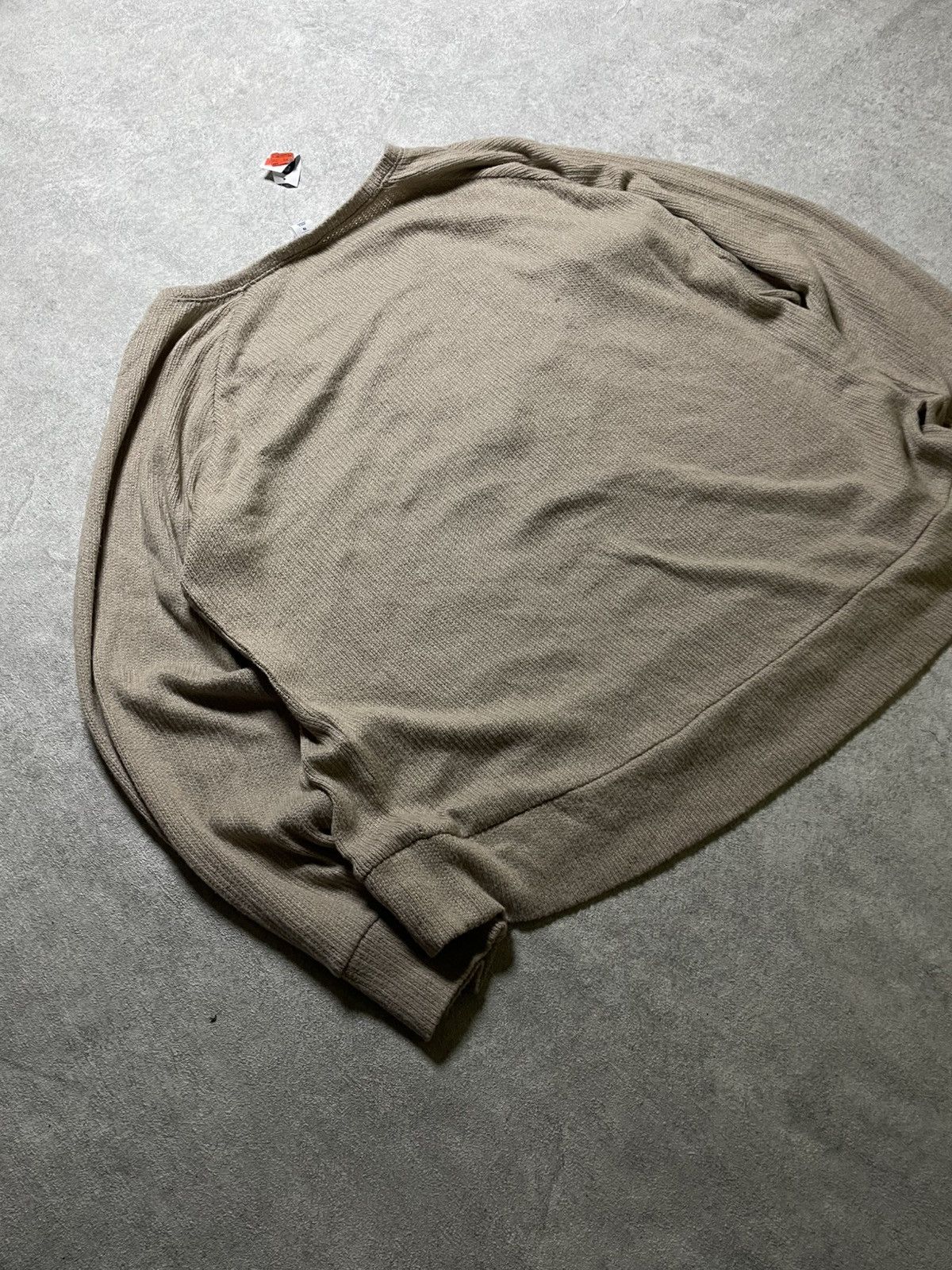 Cobain-core Grunge Knit — distressed desert haze