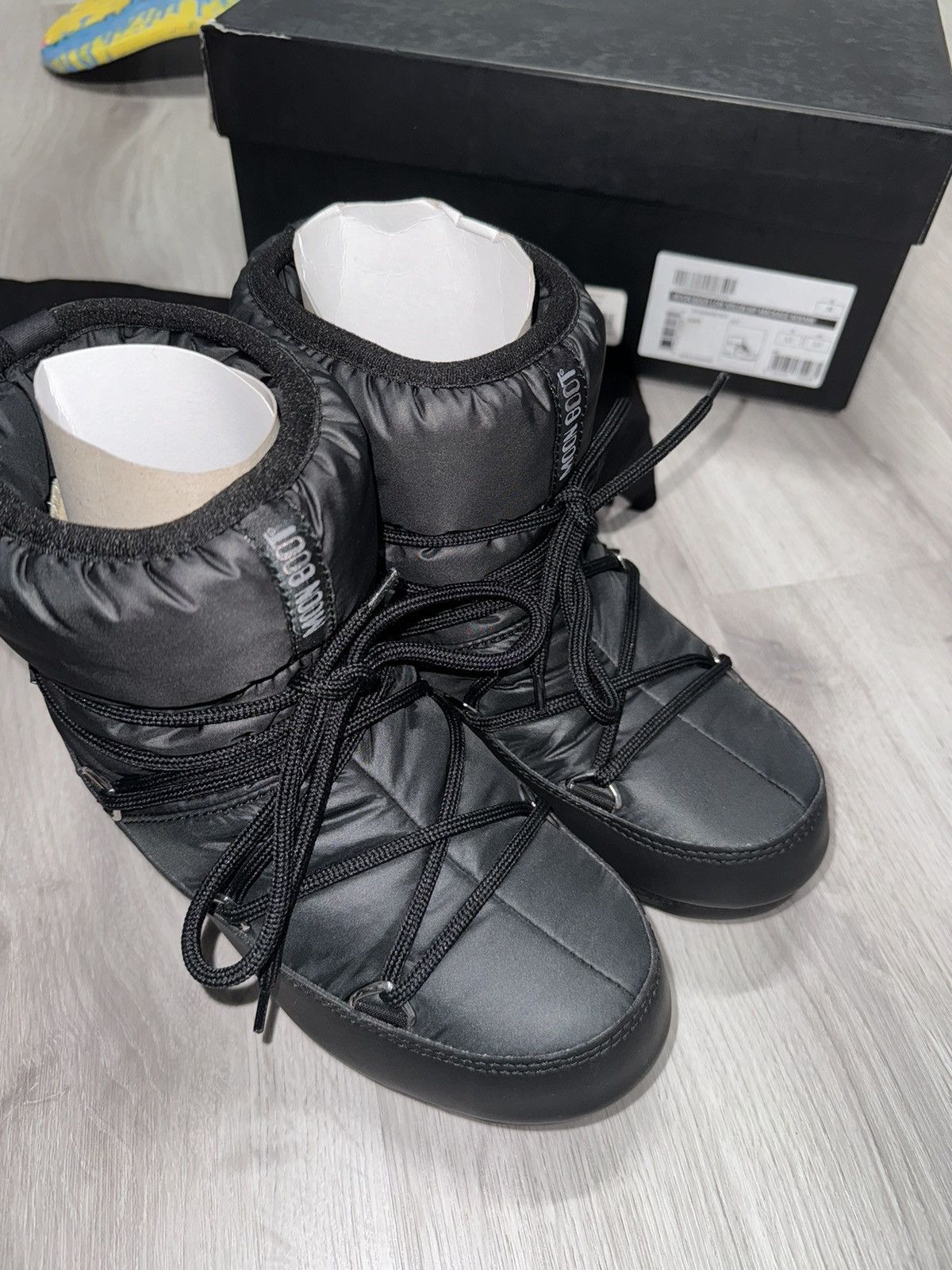 Mackage × Moon Boot Mackage Black Moon Boot 4.5 Size US 4.5 / IT 34.5 - 1 Thumbnail