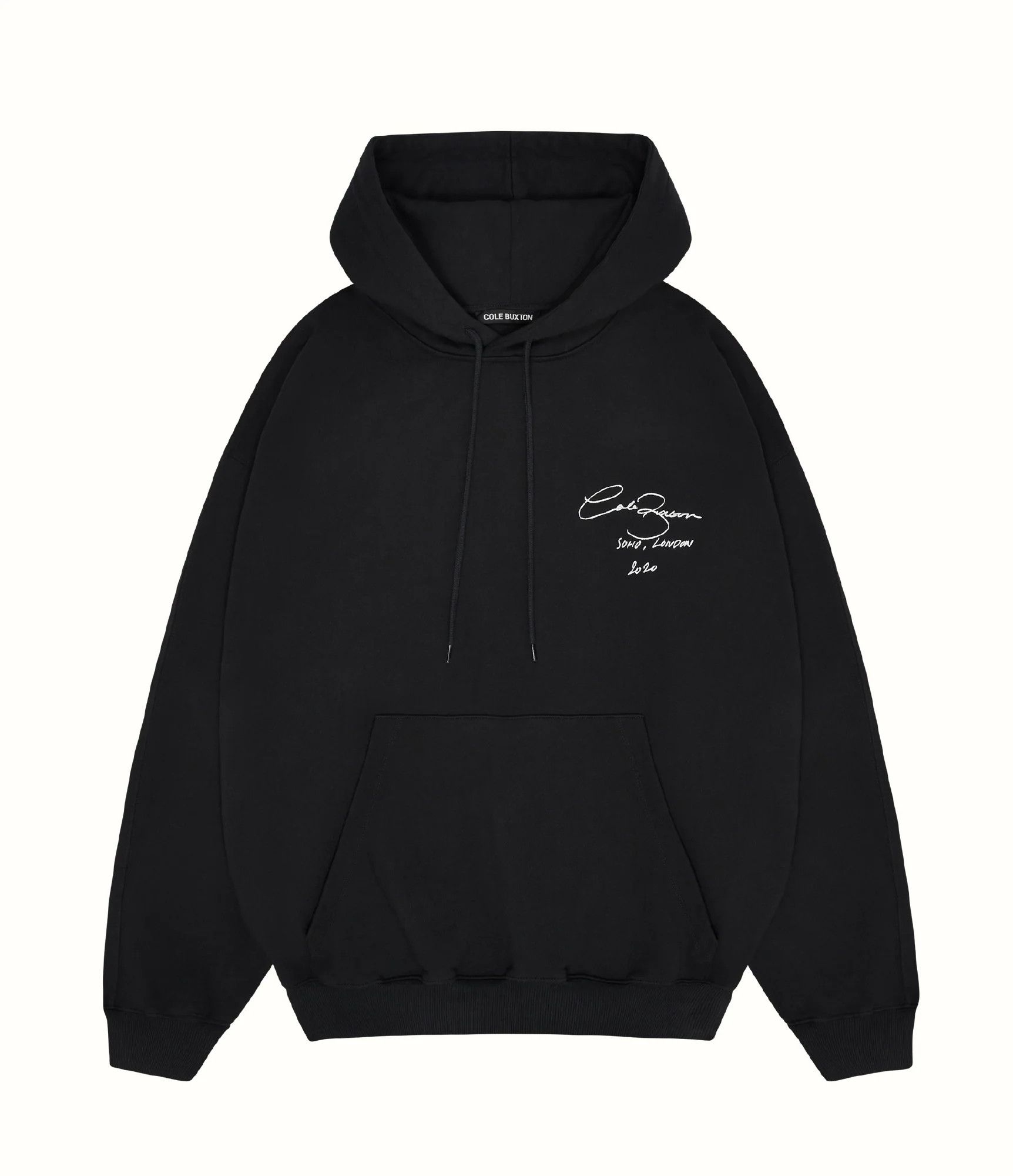 image of Cole Buxton Signature Hoodie in Vintage Black, Men's (Size Small)