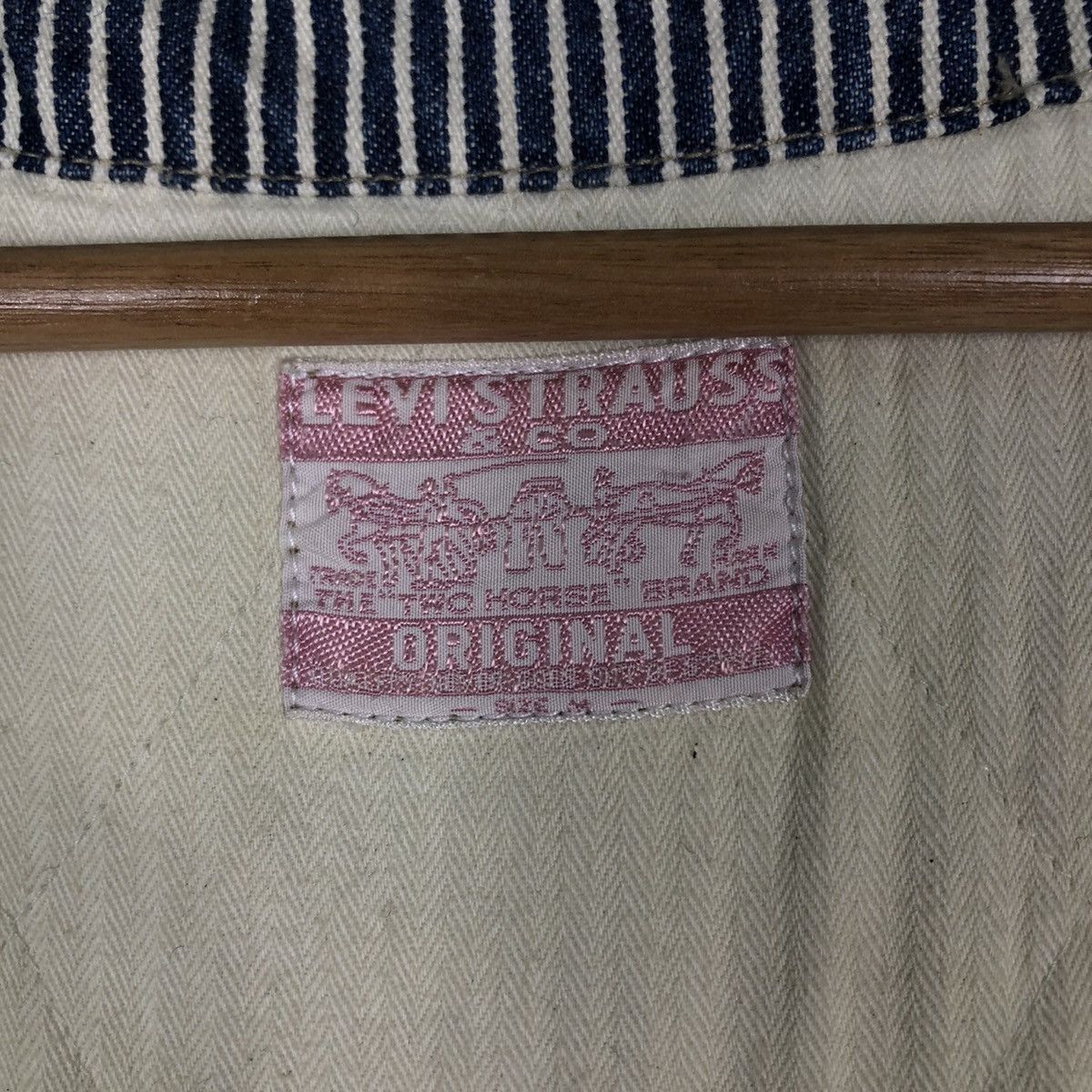 Levi's 🔥Vintage Waist Coats Hickory Striped Levi’s Size US M / EU 48-50 / 2 - 17 Thumbnail