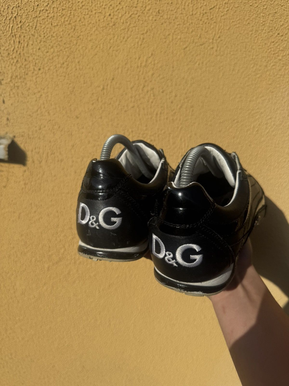 Dolce & Gabbana Vintage Dolce Gabbana Leather Y2k Sneakers Size US 7 / EU 40 - 2 Thumbnail
