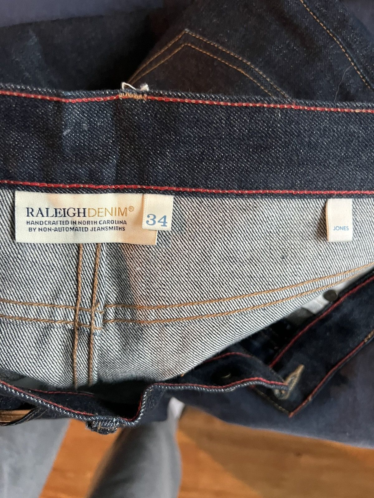 Raleigh Denim Raleigh Denim “Jones” Jeans Size US 34 / EU 50 - 4 Thumbnail