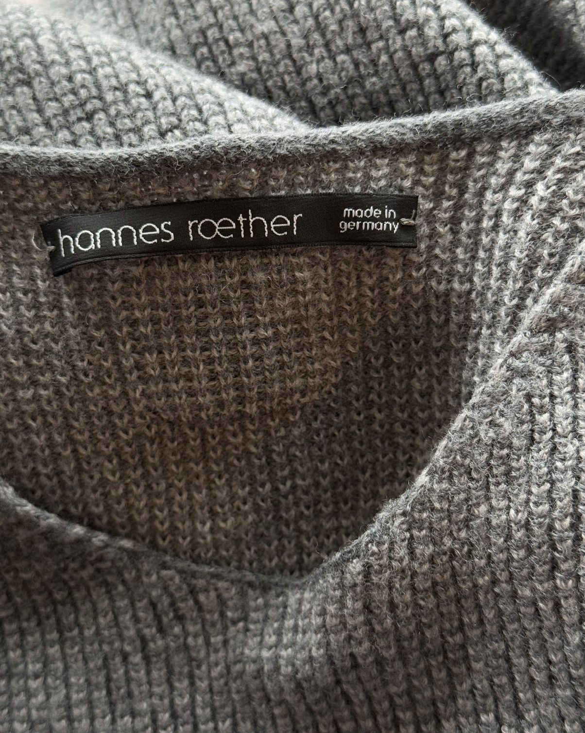 Designer × hannes roether Hannes Roether avant garde wool sweater Size XL / US 12-14 / IT 48-50 - 5 Thumbnail