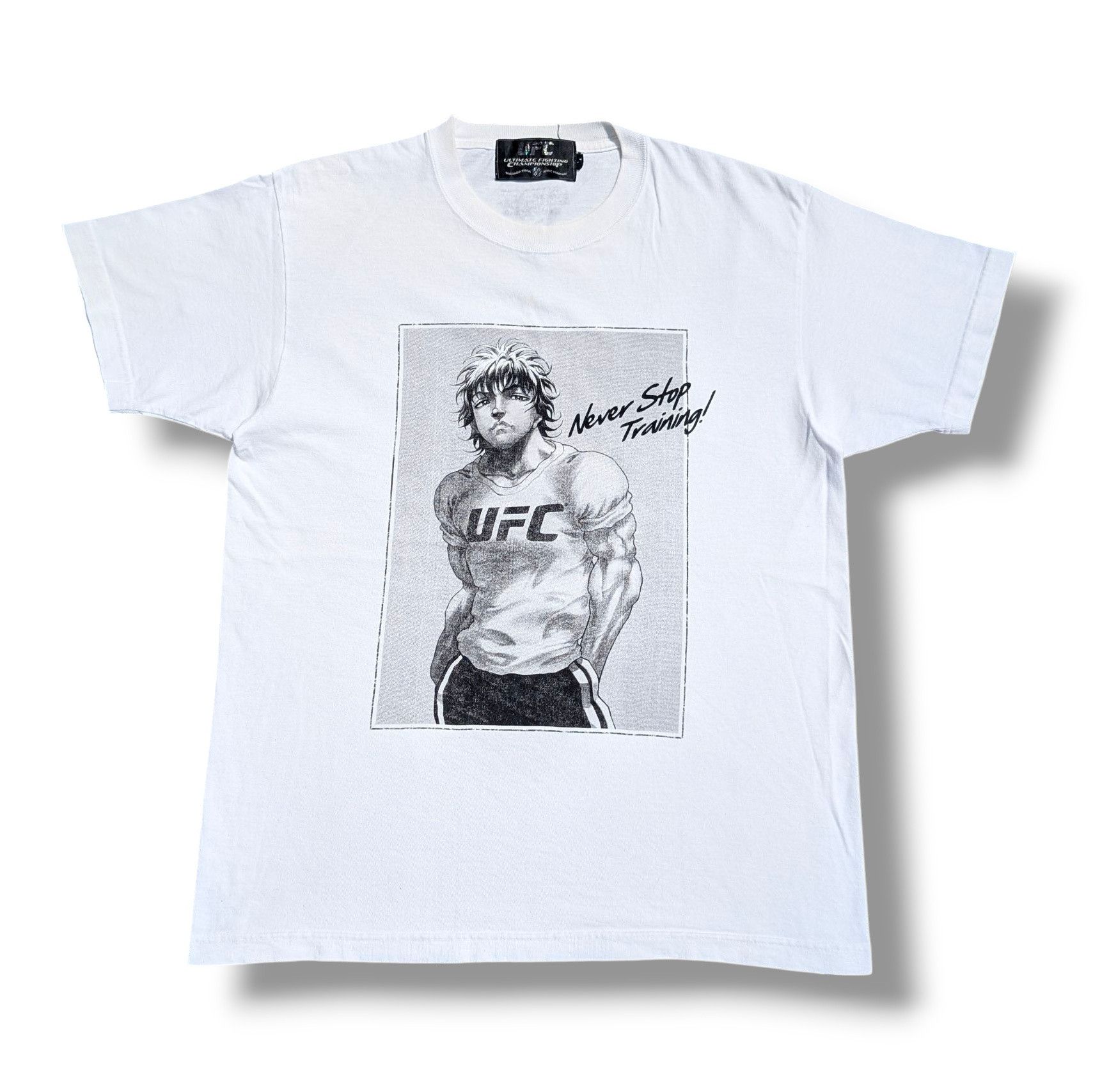 Anime BAKI THE GRAPPLER X UFC ANIME MANGA MOVIE TEE Size US M / EU 48-50 / 2 - 1 Thumbnail