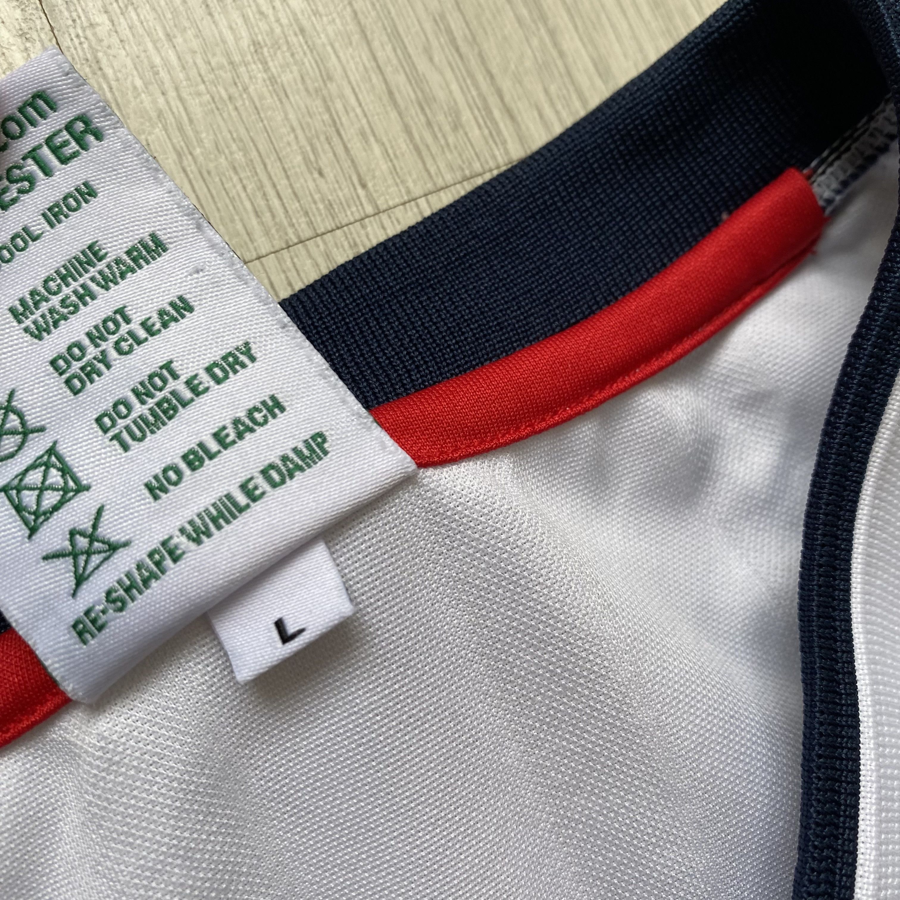 Adidas ⚽️ Vintage Retro England Soccer jersey Score Draw Y2K Size US L / EU 52-54 / 3 - 6 Thumbnail