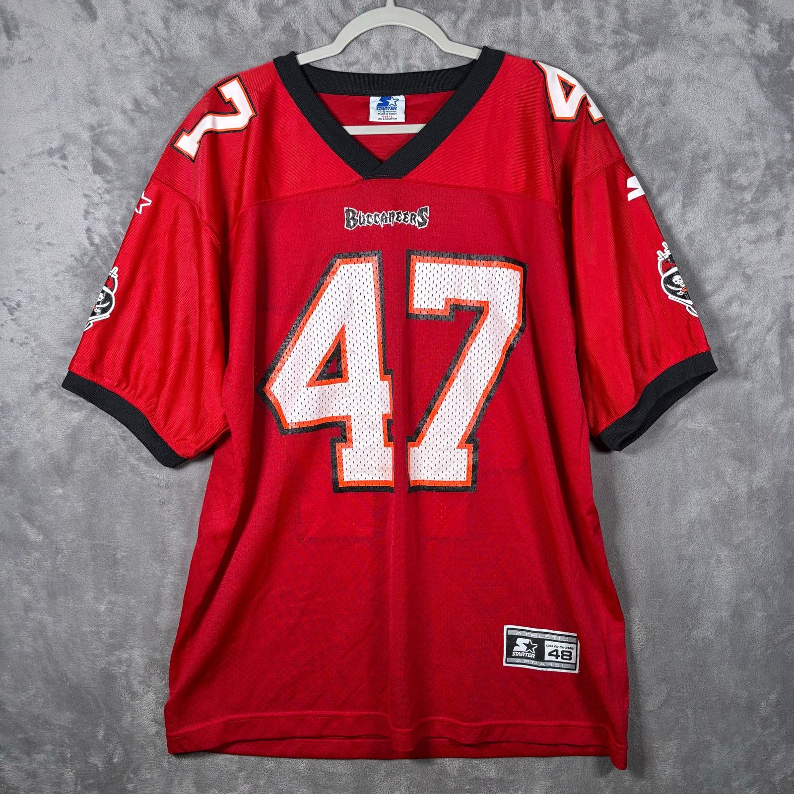 Starter Vintage Starter Tampa Bay Buccaneers John Lynch #47 Size US L / EU 52-54 / 3 - 1 Thumbnail